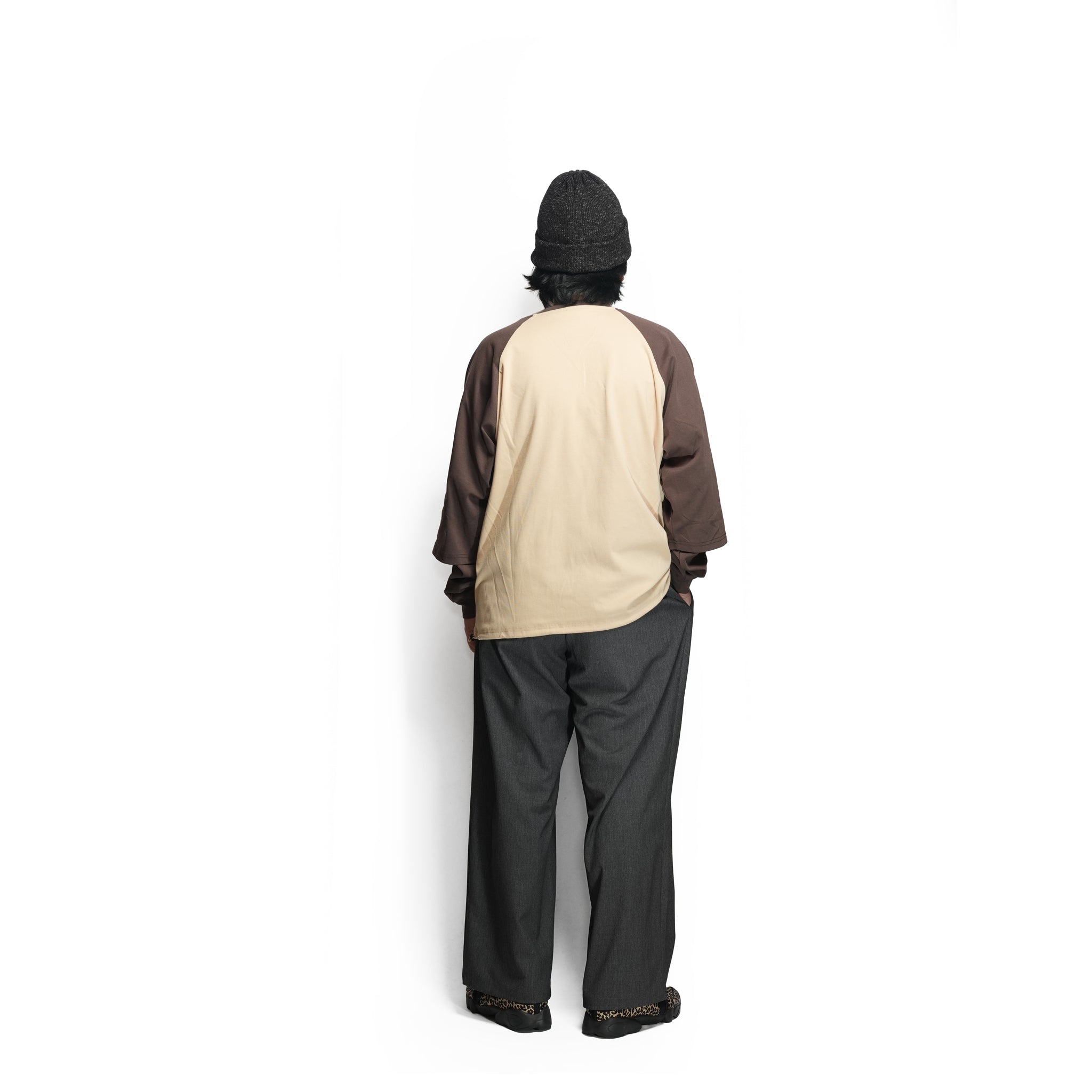 Wide Slacks – Gray | MODEM DESIGN
