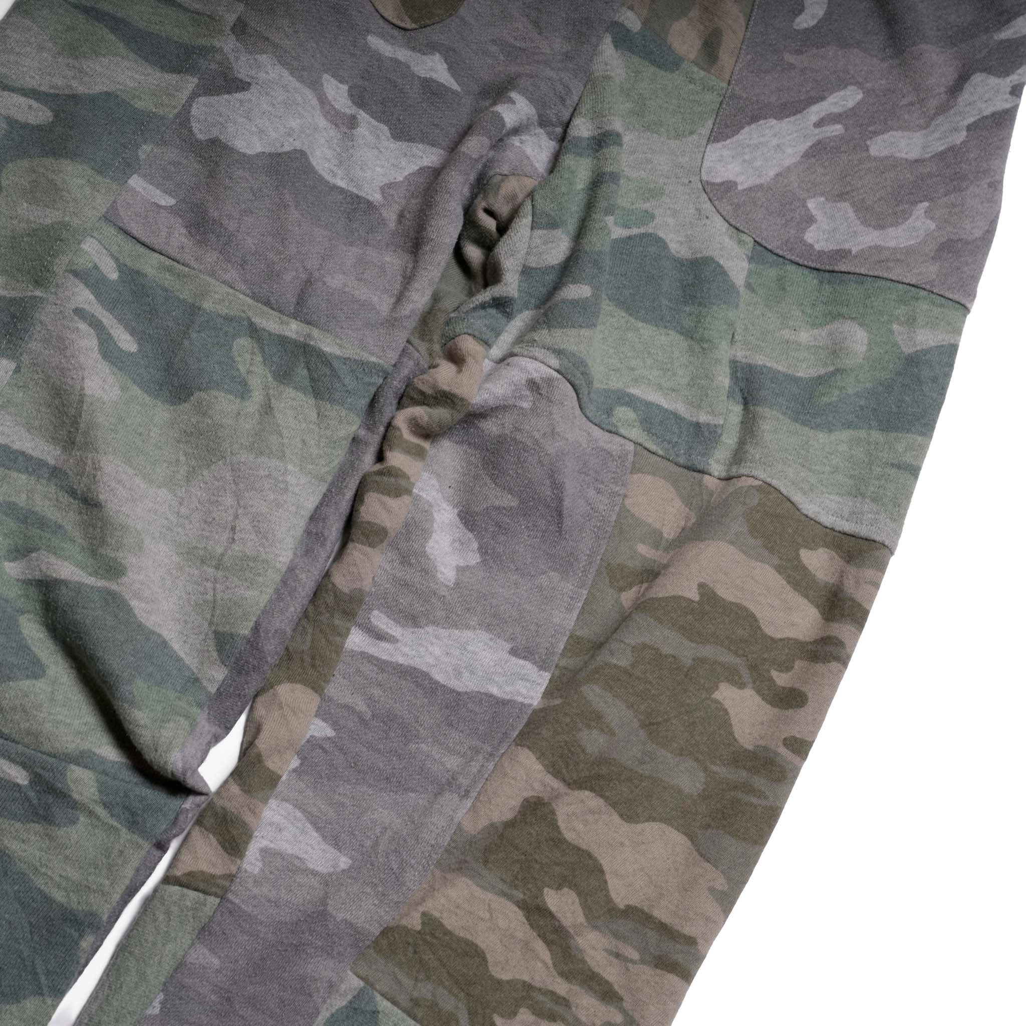 Cut Camo Patchwork Pants | MR-2507687【Mr. Remake Man】【REMAKE MODEM DESIGN_モデムデザイン】