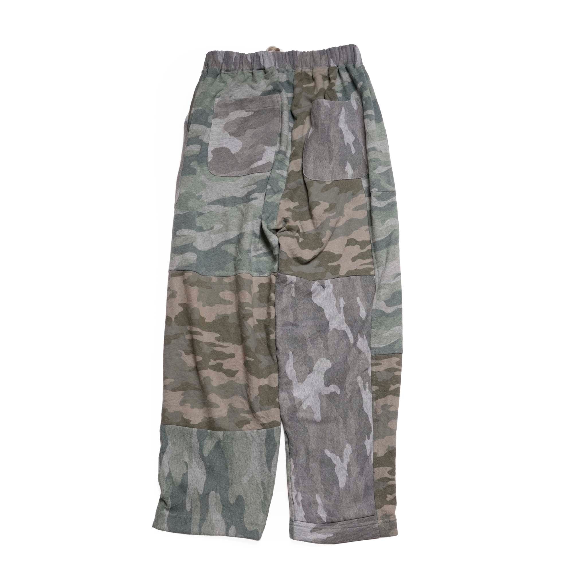 Cut Camo Patchwork Pants | MR-2507687【Mr. Remake Man】【REMAKE MODEM DESIGN_モデムデザイン】