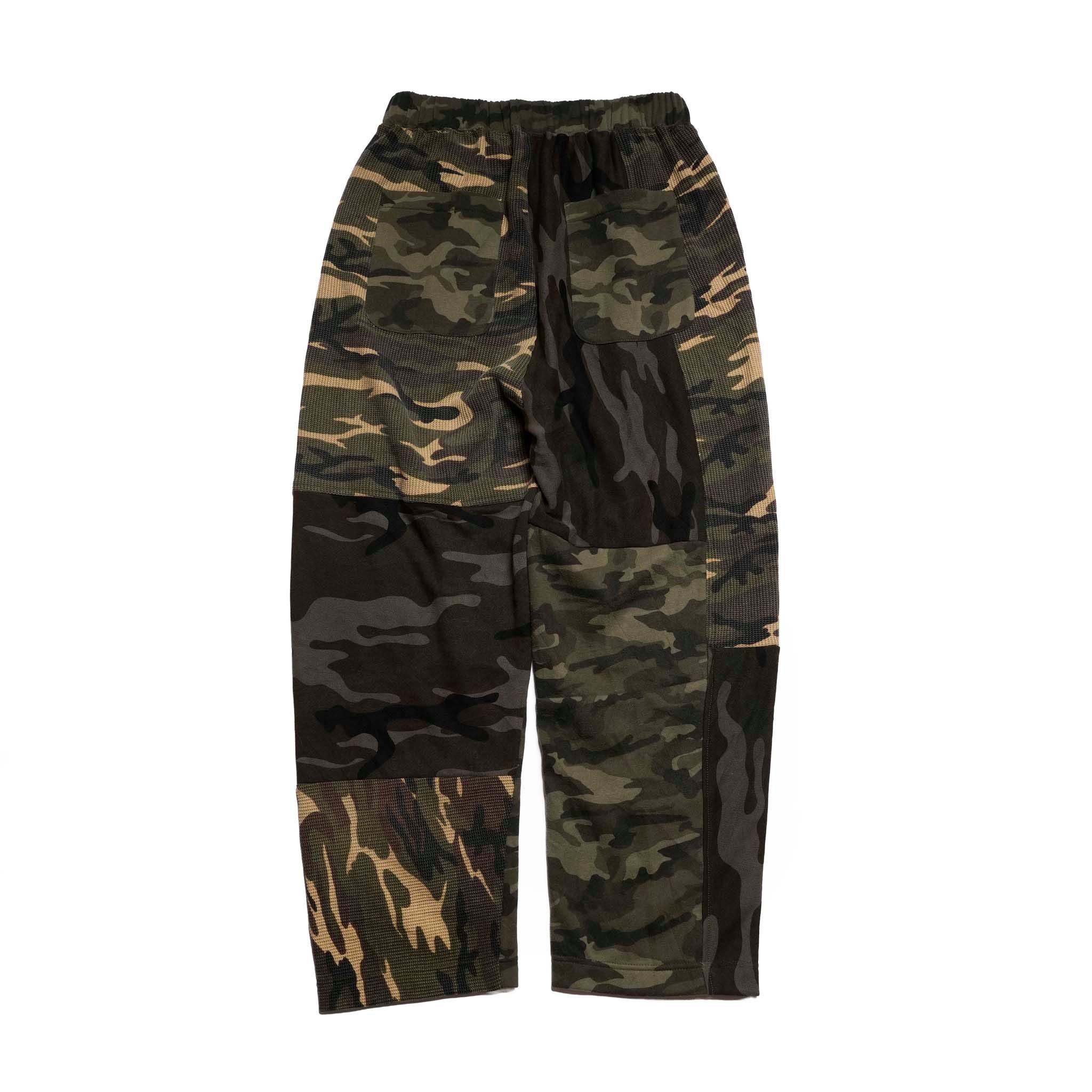 Cut Camo Patchwork Pants | MR-2507687【Mr. Remake Man】【REMAKE MODEM DESIGN_モデムデザイン】