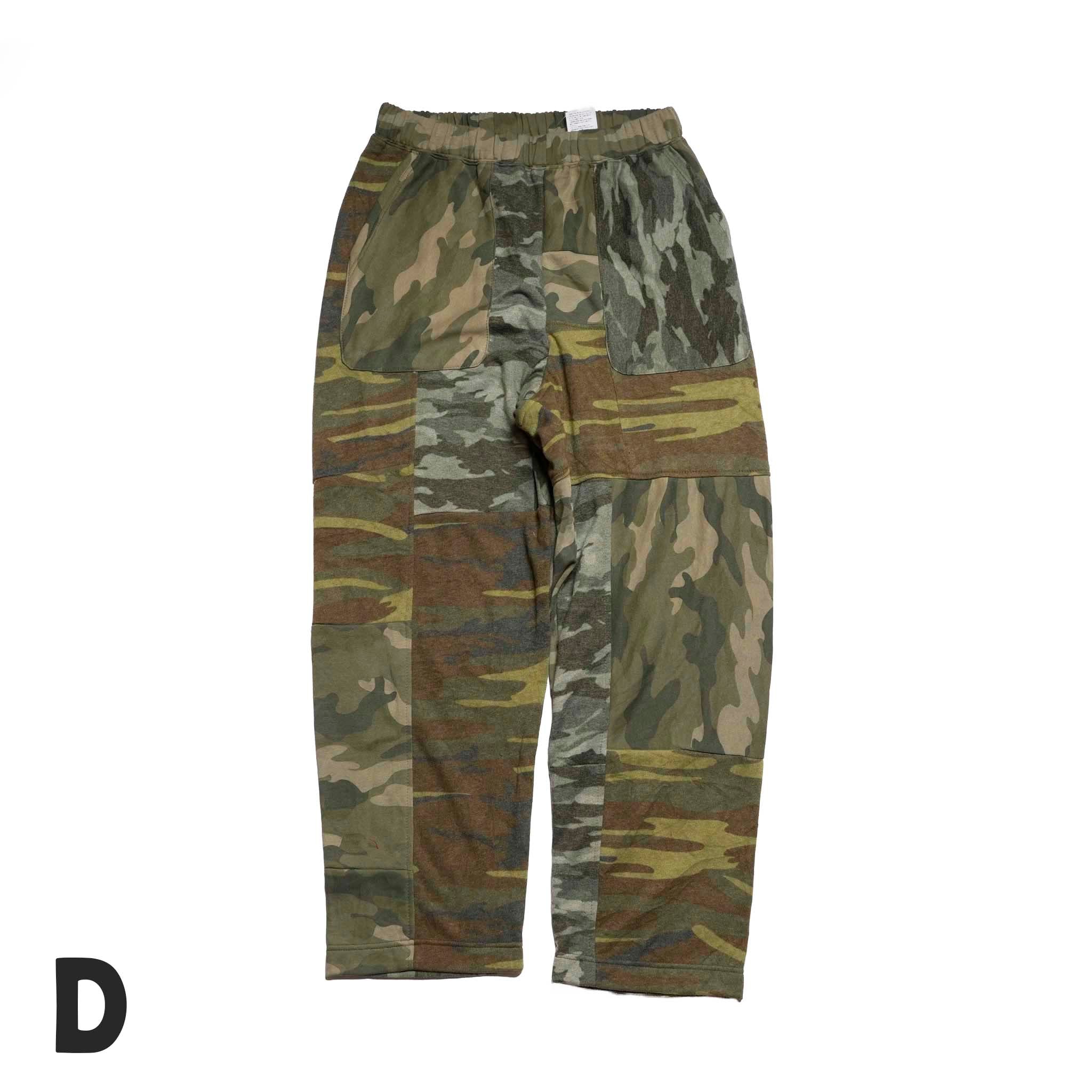 Cut Camo Patchwork Pants | MR-2507687【Mr. Remake Man】【REMAKE MODEM DESIGN_モデムデザイン】