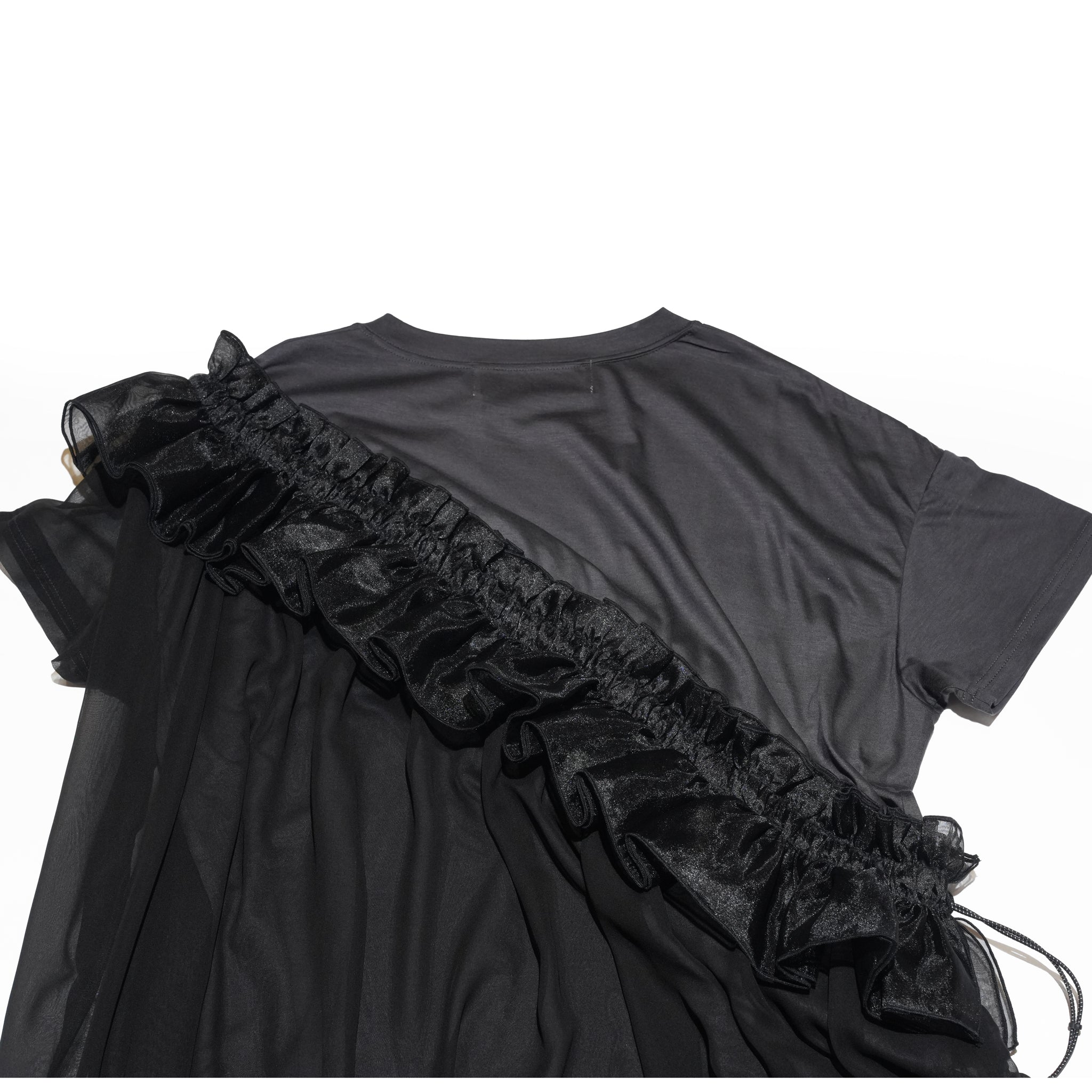 Tutu Frill Tee Dress– Black | BEDSIDEDRAMA