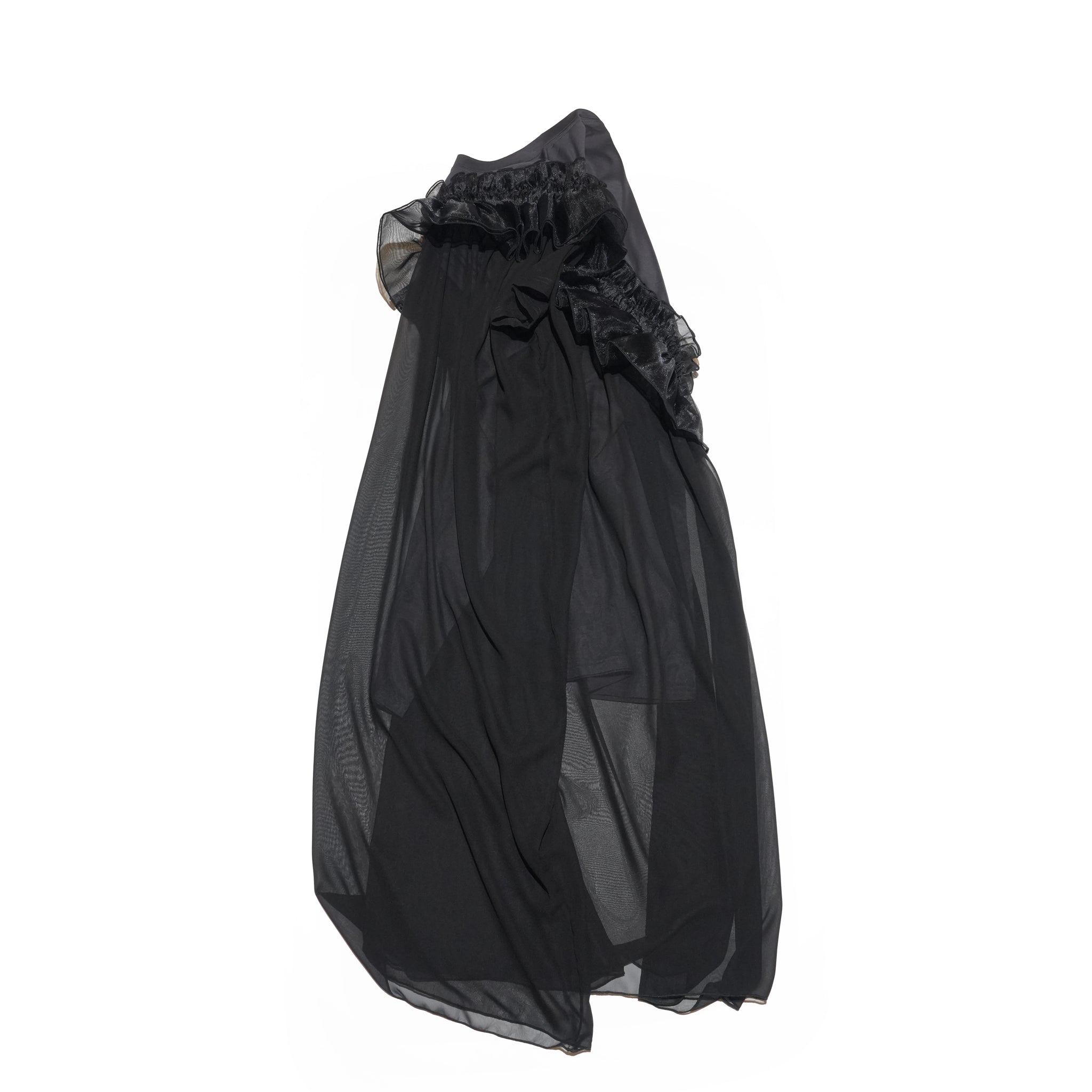 Tutu Frill Tee Dress– Black | BEDSIDEDRAMA