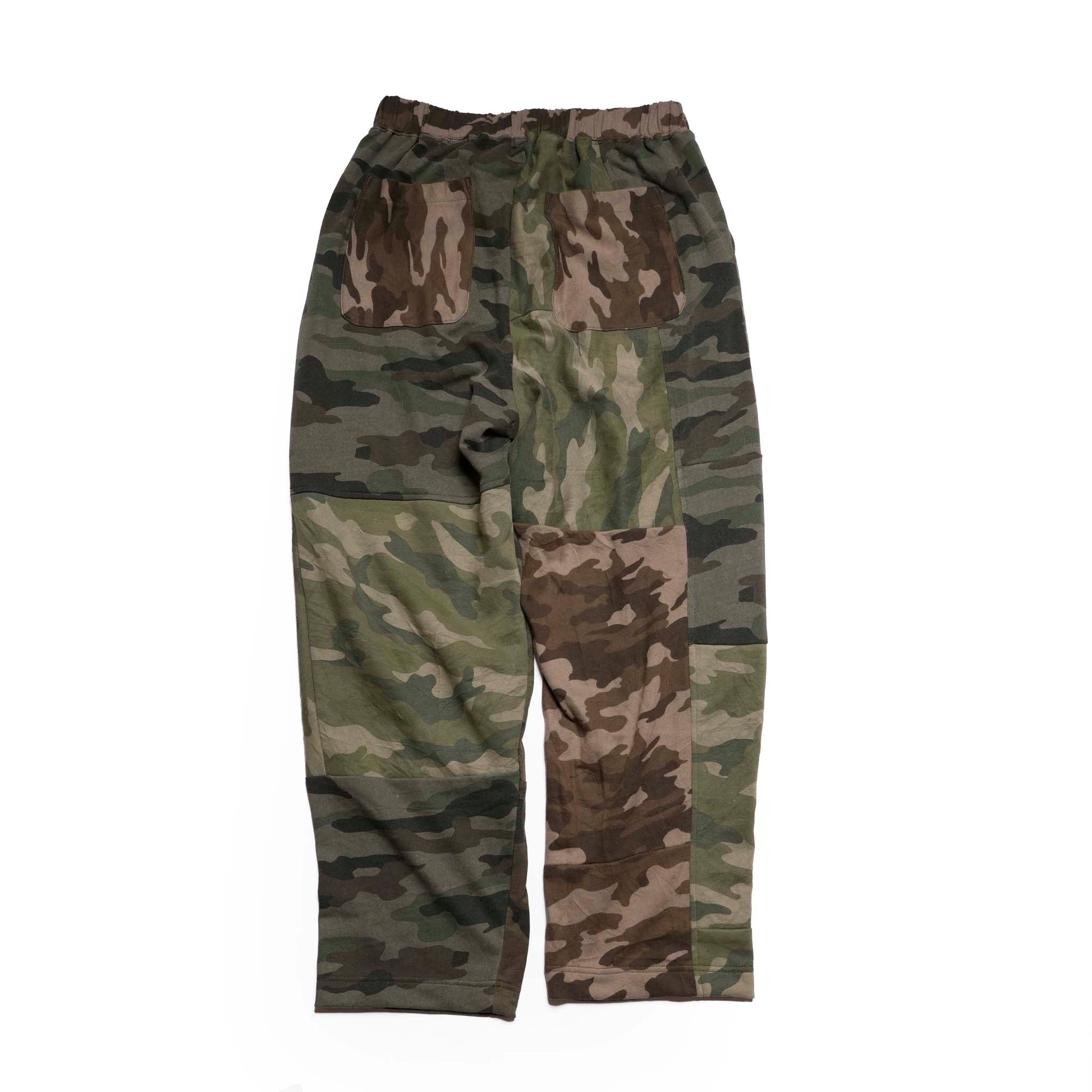 Cut Camo Patchwork Pants | MR-2507687【Mr. Remake Man】【REMAKE MODEM DESIGN_モデムデザイン】