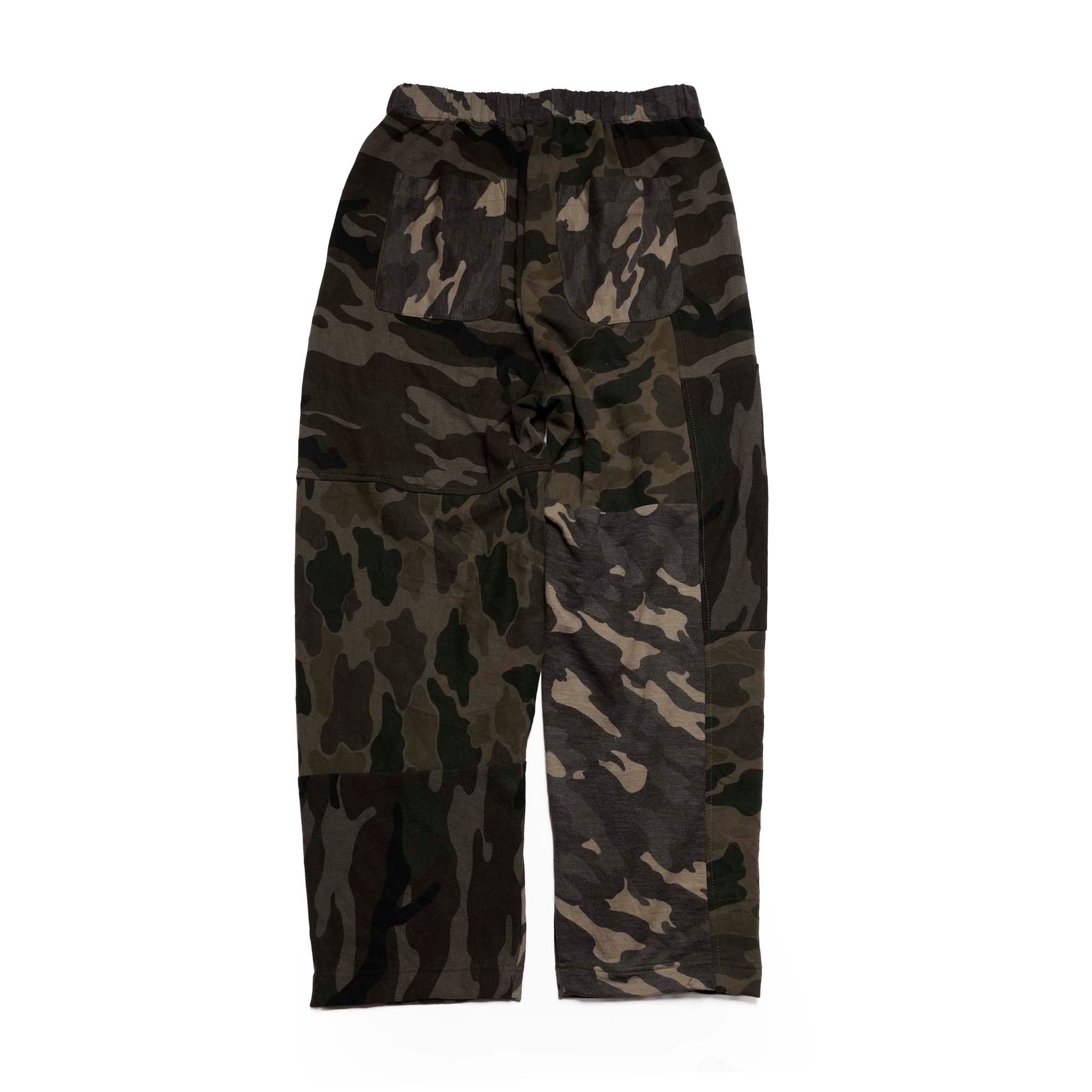 Cut Camo Patchwork Pants | MR-2507687【Mr. Remake Man】【REMAKE MODEM DESIGN_モデムデザイン】