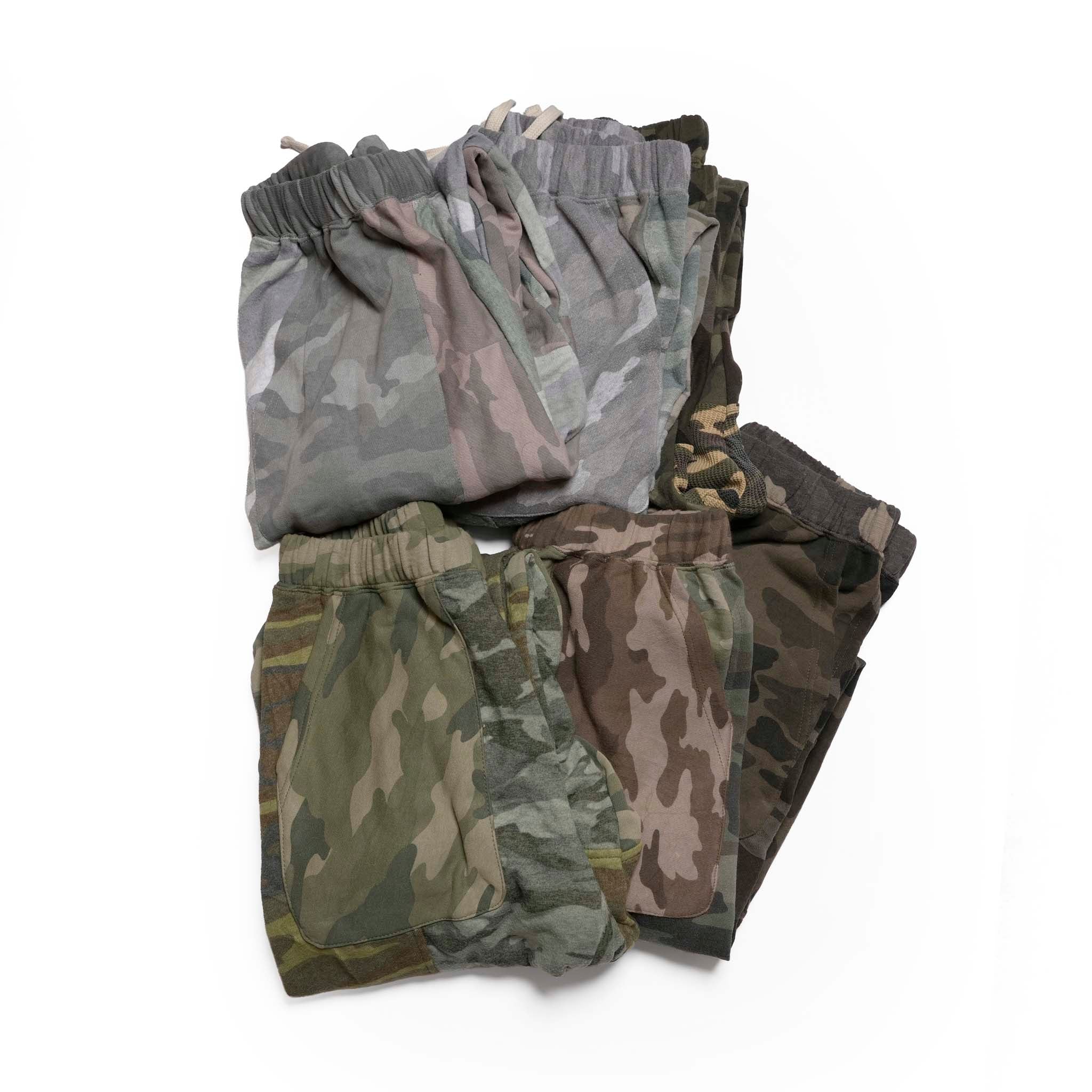 Cut Camo Patchwork Pants | MR-2507687【Mr. Remake Man】【REMAKE MODEM DESIGN_モデムデザイン】