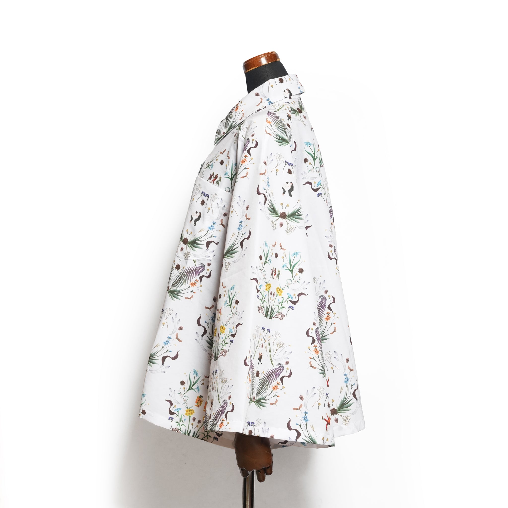 Dance In The Garden Cape Shirt– Natural | BEDSIDEDRAMA