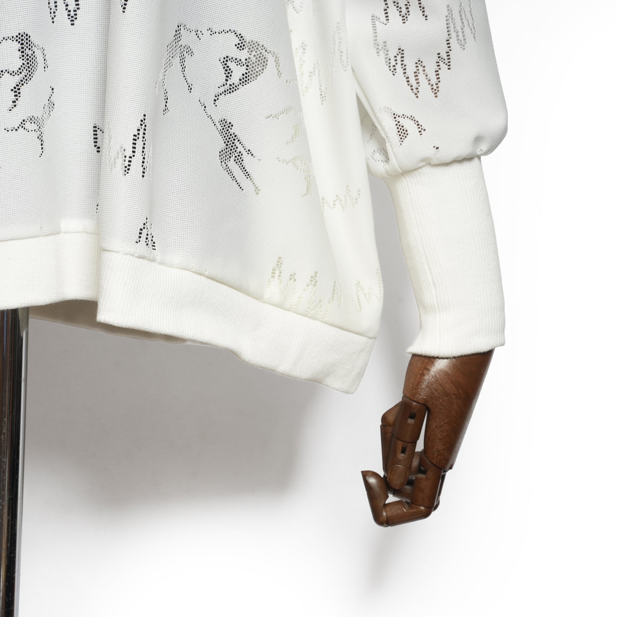 Dancing Lace Pullover– White | BEDSIDEDRAMA