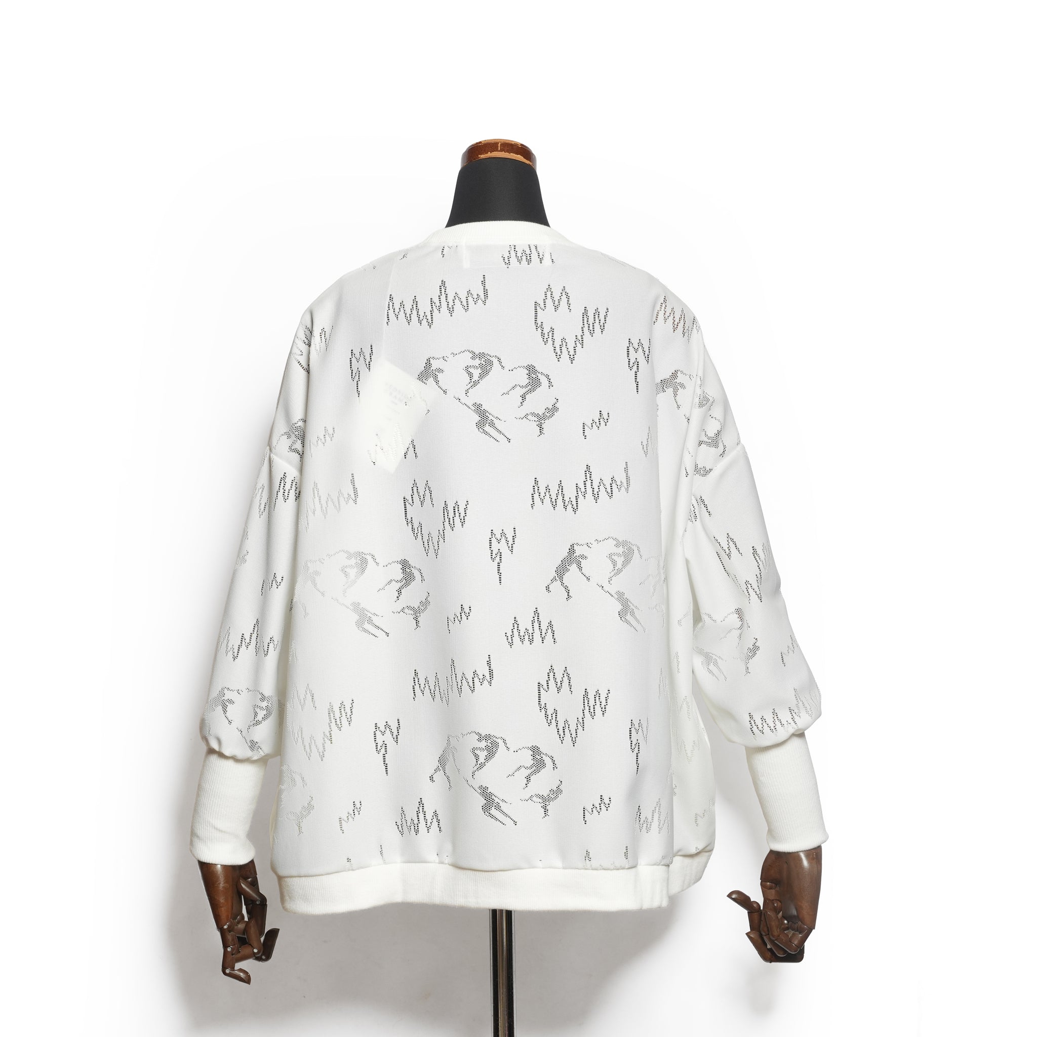 Dancing Lace Pullover– White | BEDSIDEDRAMA