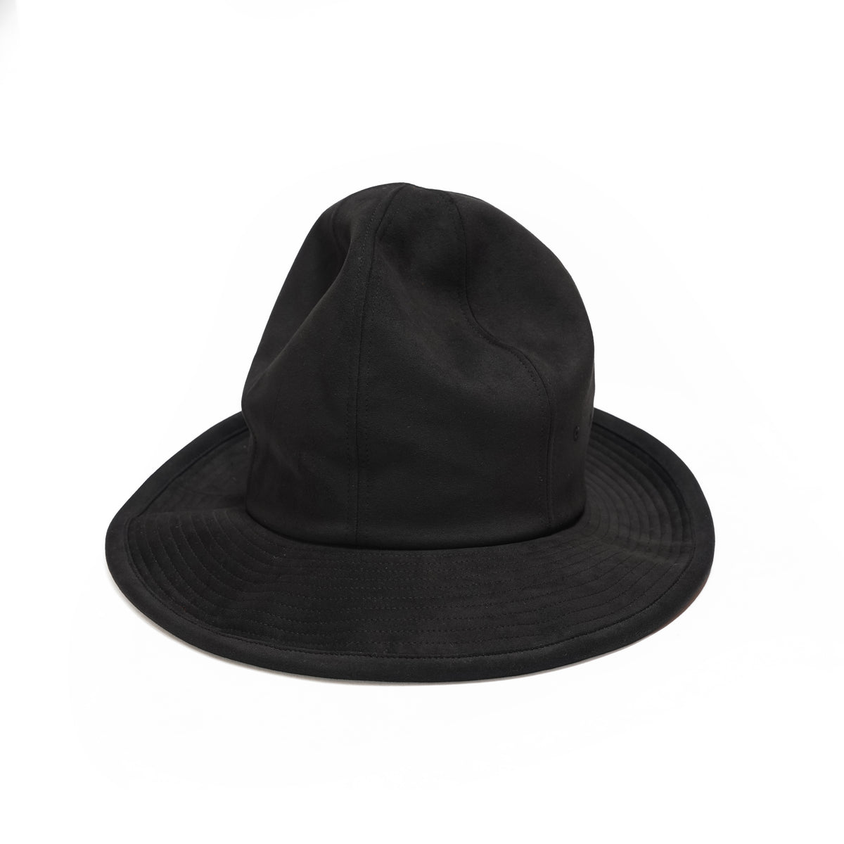 H310 – Ultrasuede Mountain Hat – Black | HICOSAKA
