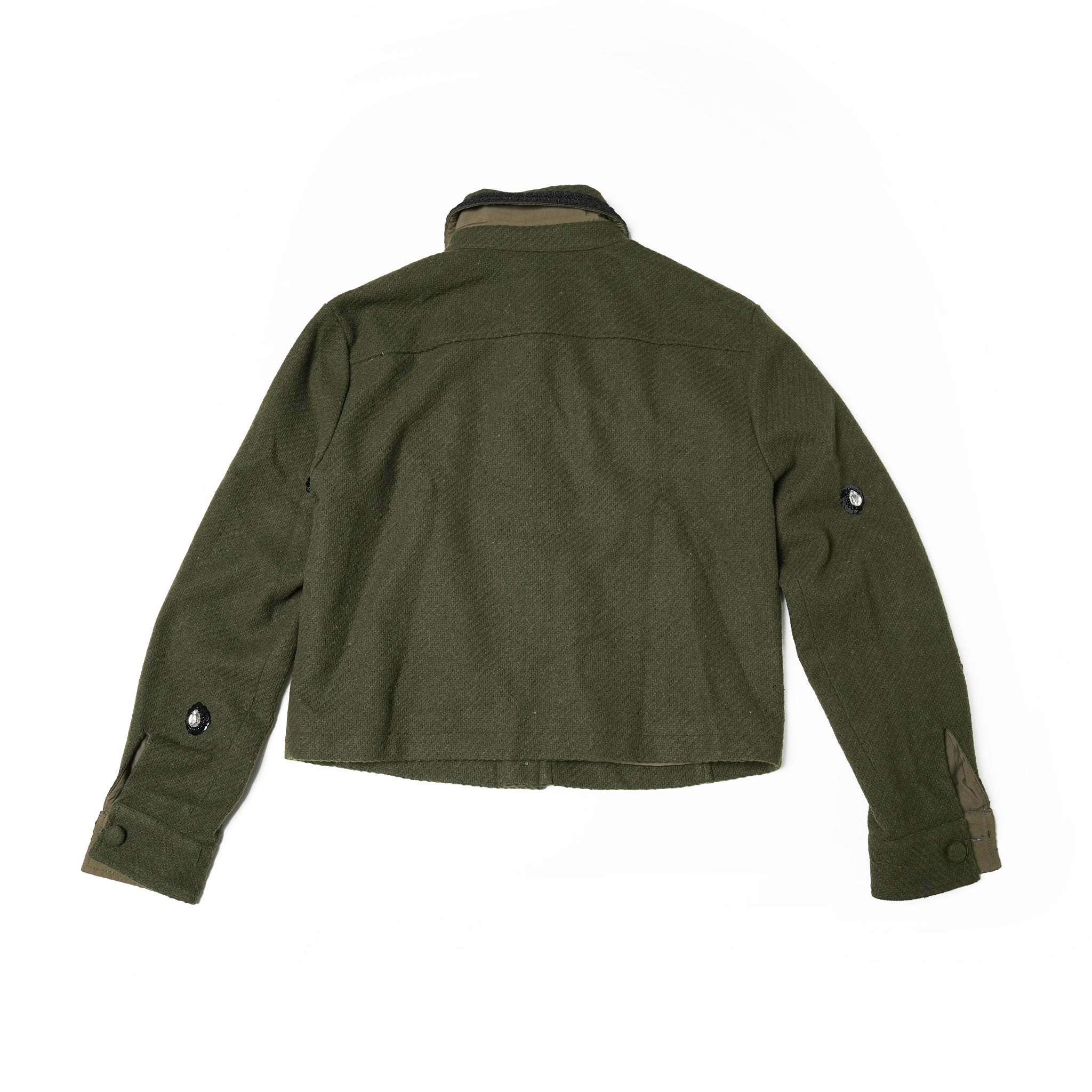 No:28SM02JKM028GRN | Name:Reya Embellished Jacket | Color:Green【SISTER JANE_シスタージェーン】