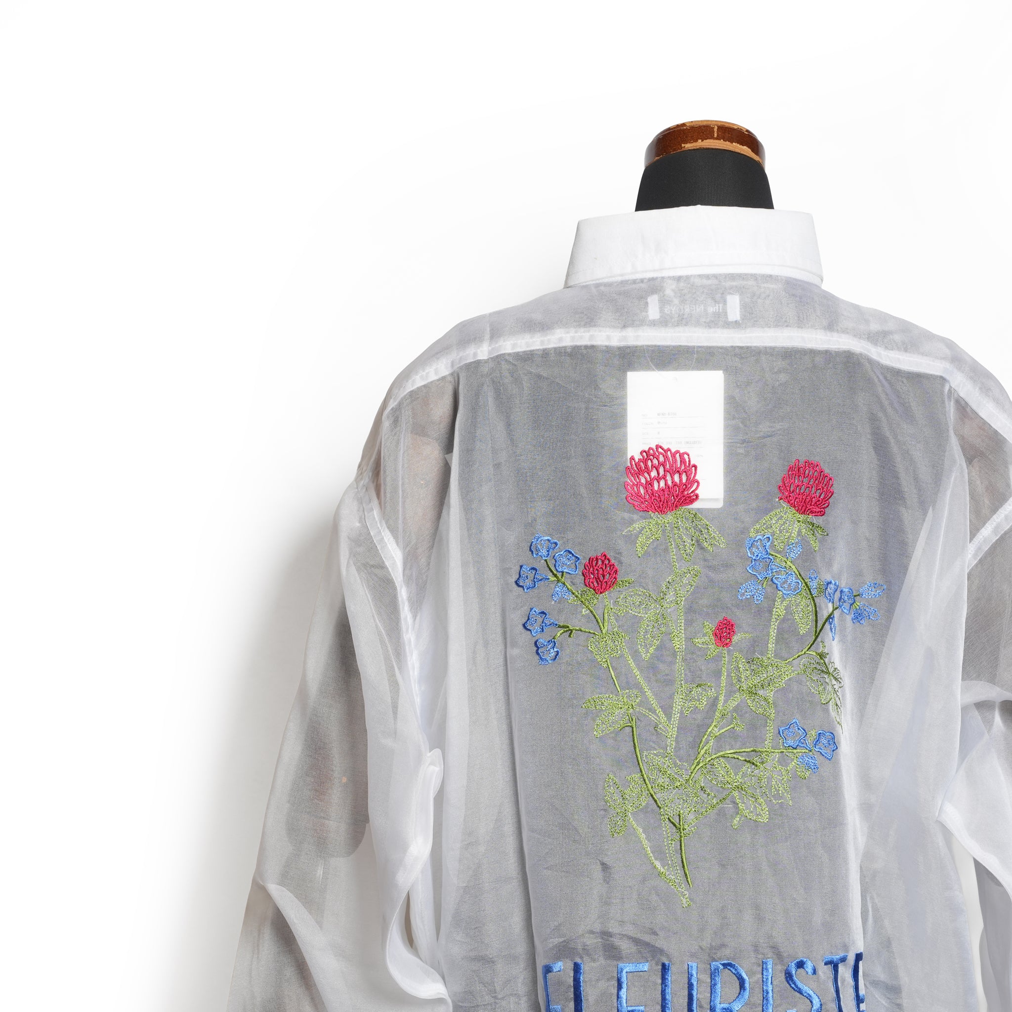 Brigitte Tanaka × The NERDYS FLEURISTE Shirt – White | The NERDYS