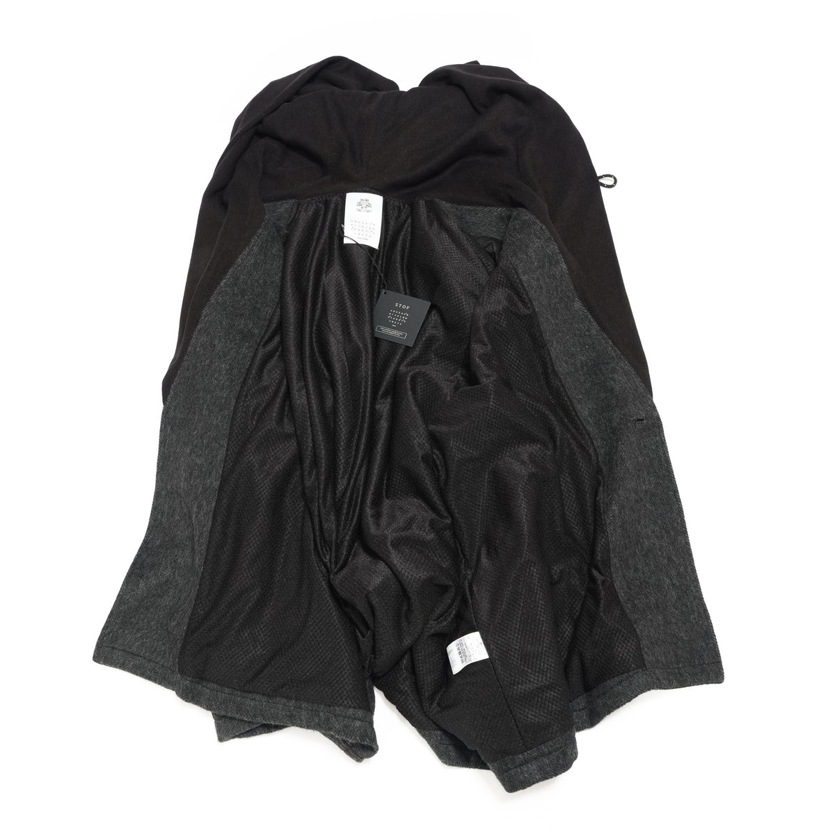 Anarchy Shawl Short Coat – Black | STOF