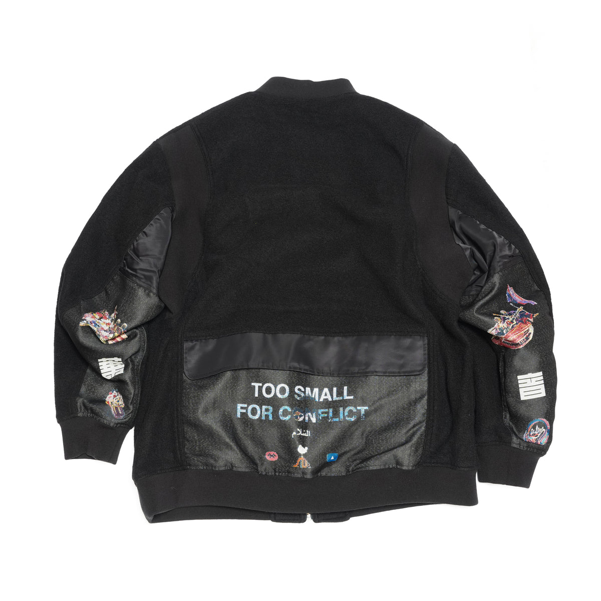 VSJQ Mix MA-1 Blouson – Black | STOF