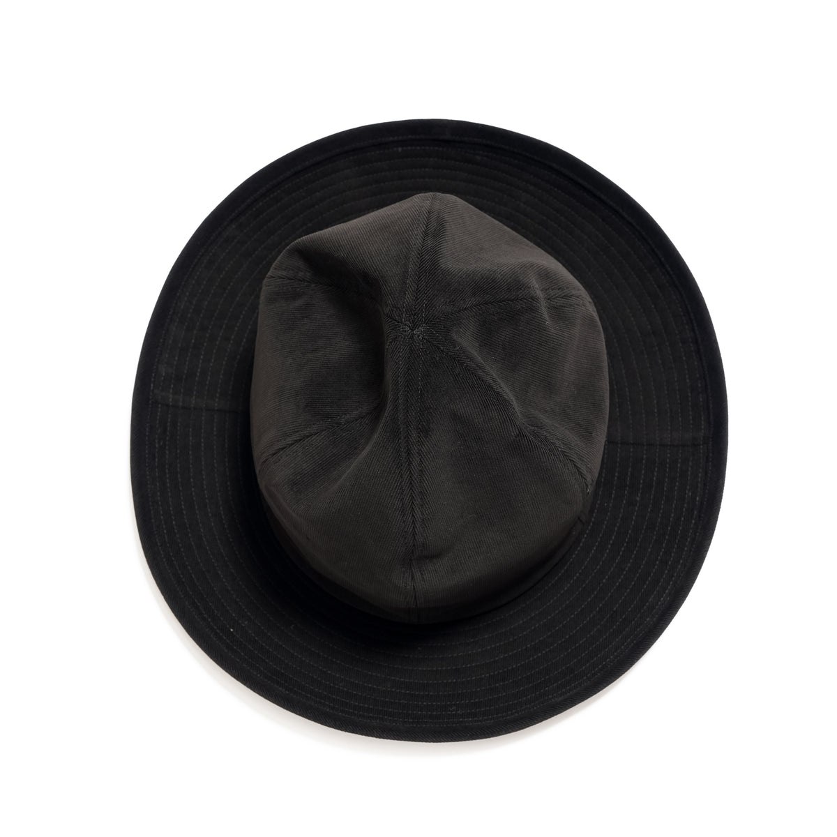 26-H310 – Fine Corduroy Moutain Hat – Black | HICOSAKA