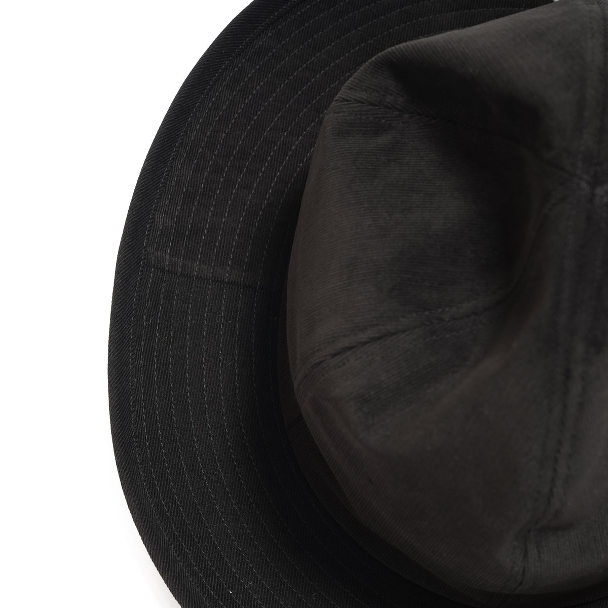 26-H310 – Fine Corduroy Moutain Hat – Black | HICOSAKA