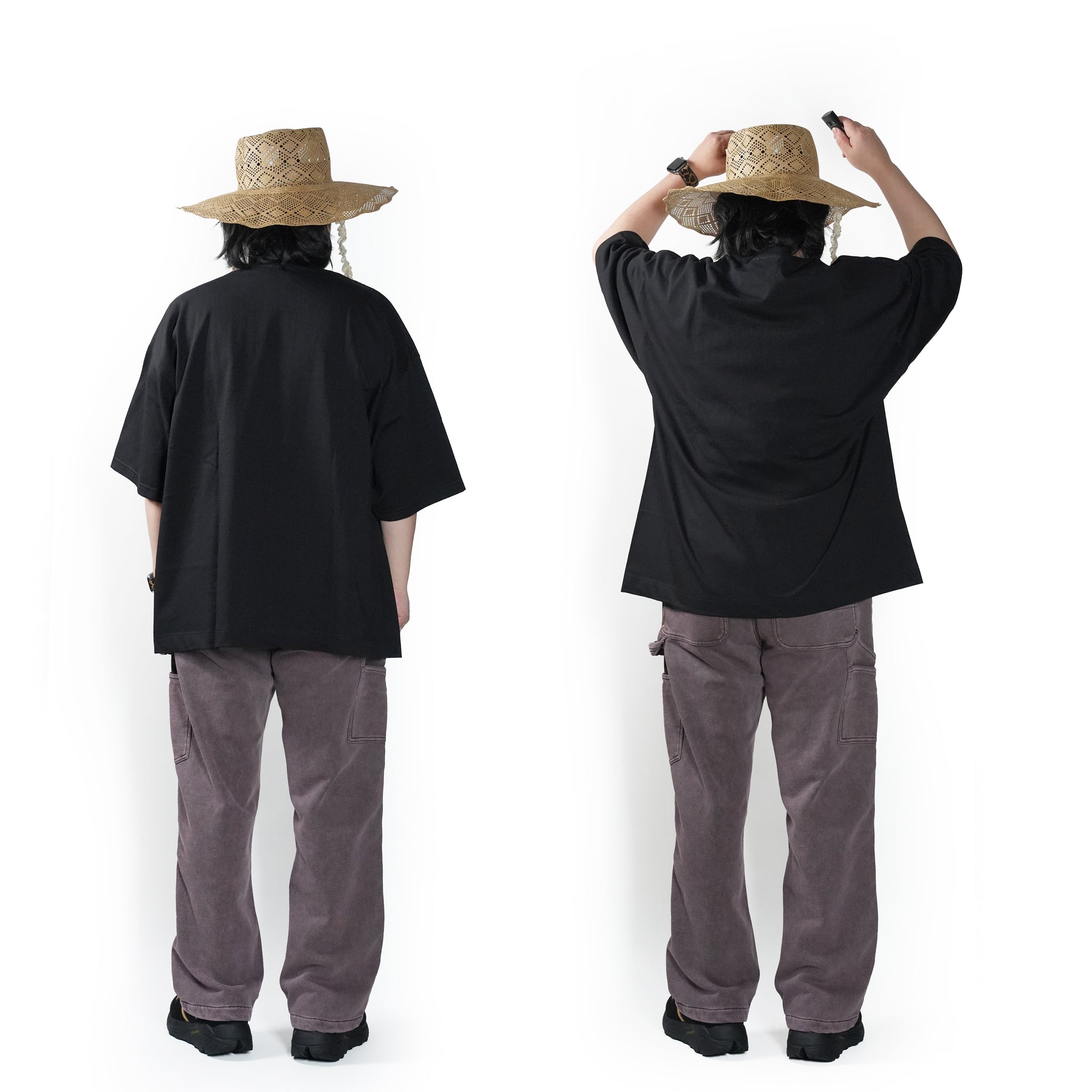 #SV041 | The Short Length Tee – 5 colors | Size:Free | Big P Product【ネコポス選択可能】