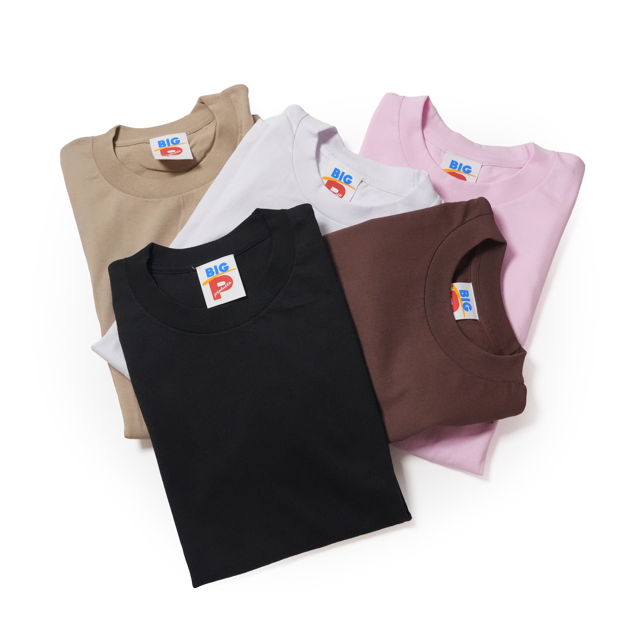 #SV041 | The Short Length Tee – 5 colors | Size:Free | Big P Product【ネコポス選択可能】