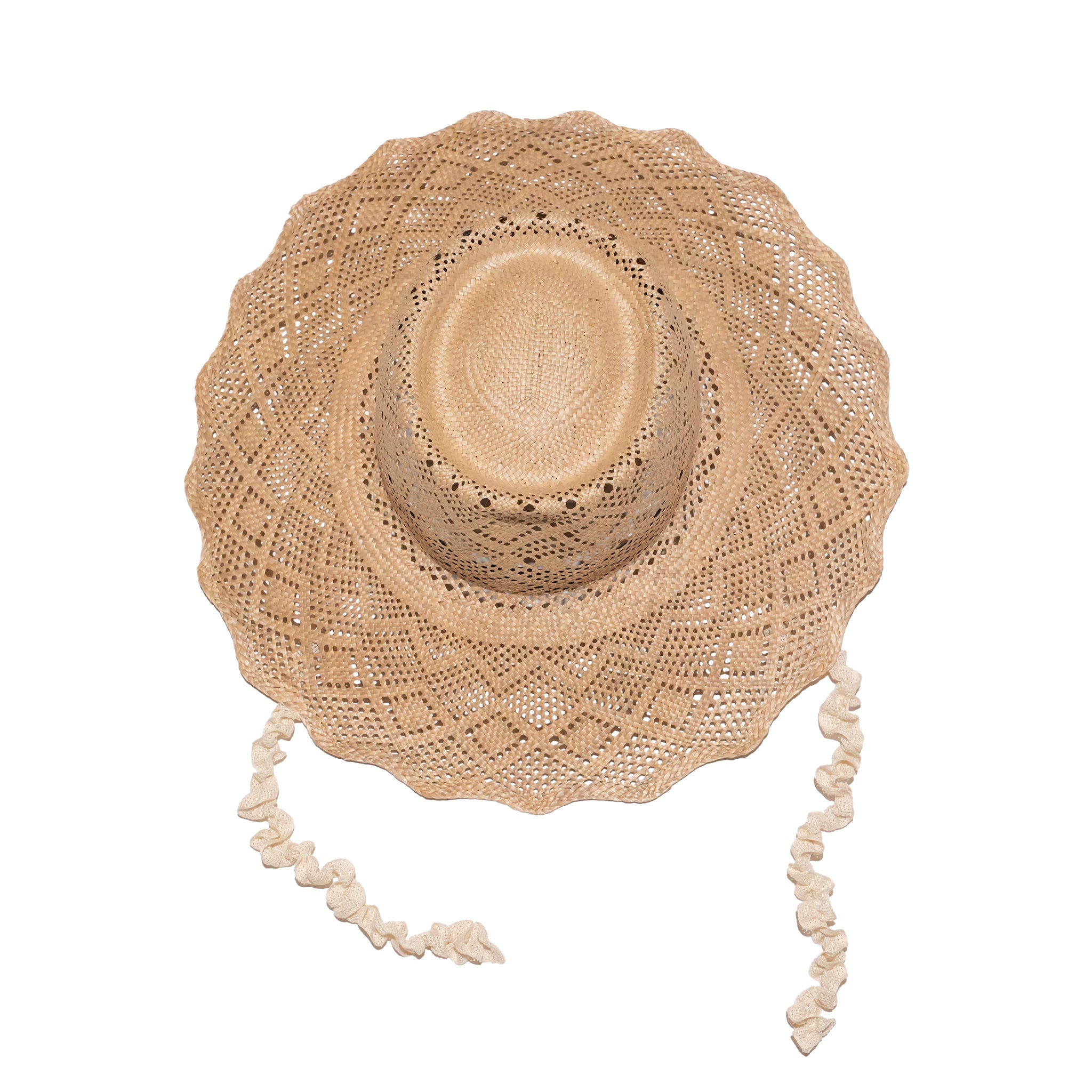 Kampi Lace Wave Hat – Natural | RACAL