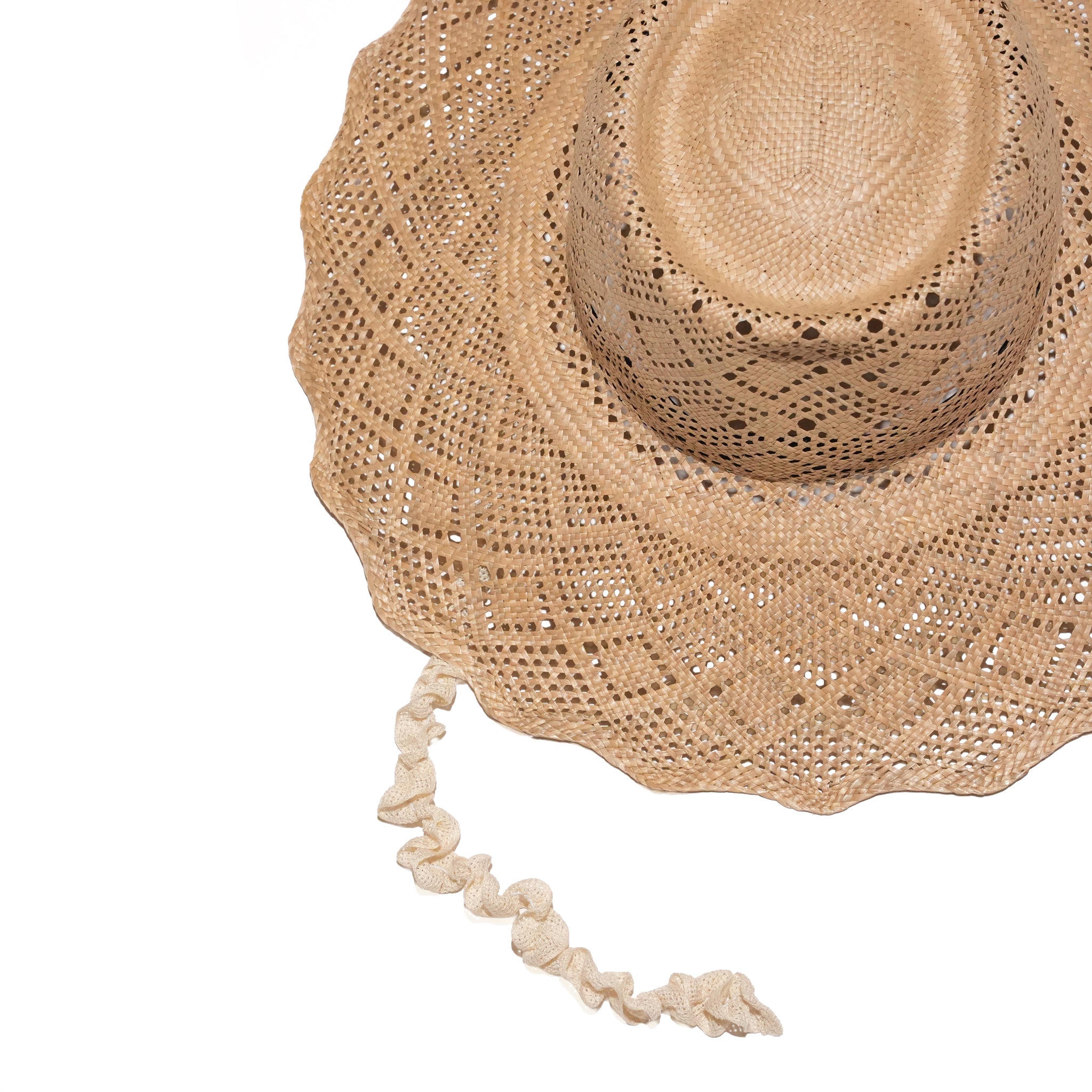 Kampi Lace Wave Hat – Natural | RACAL