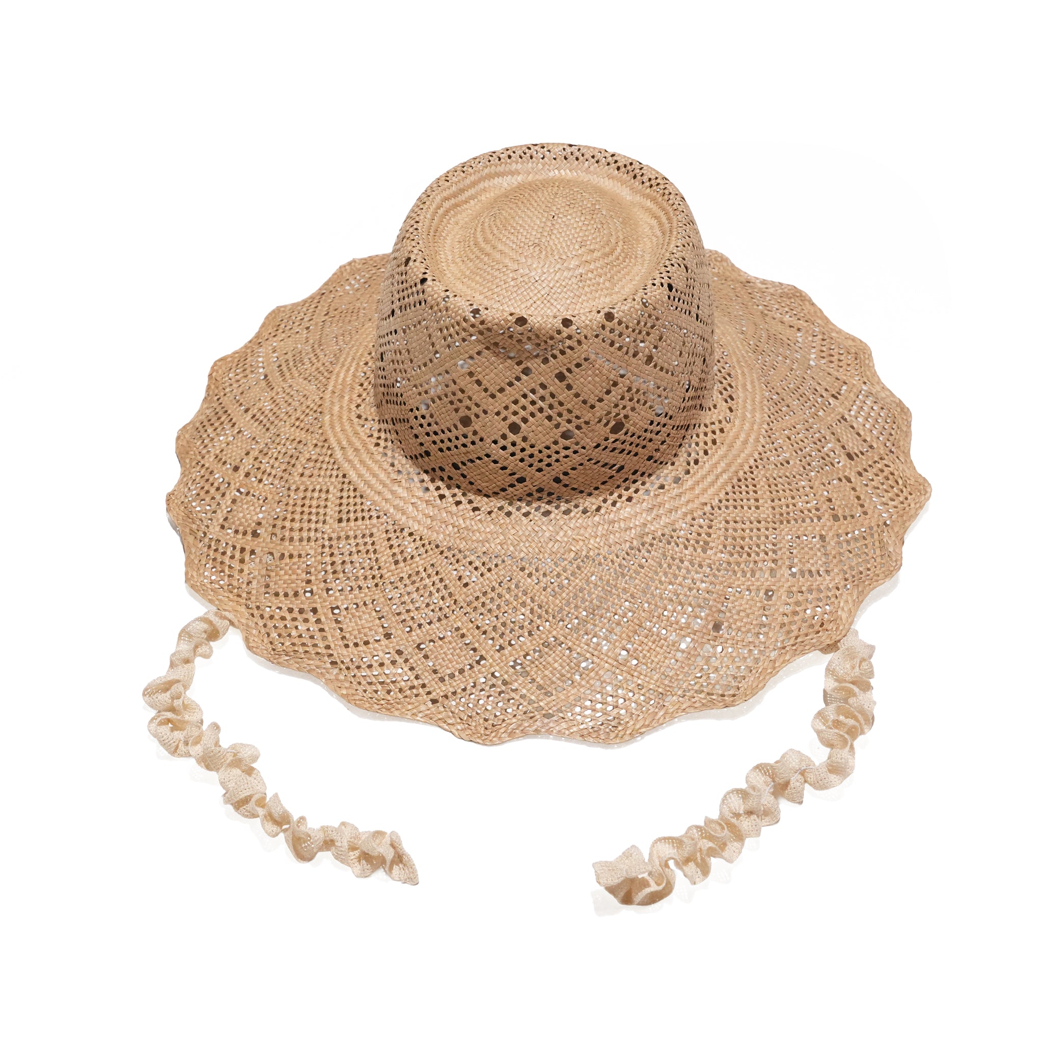 Kampi Lace Wave Hat – Natural | RACAL