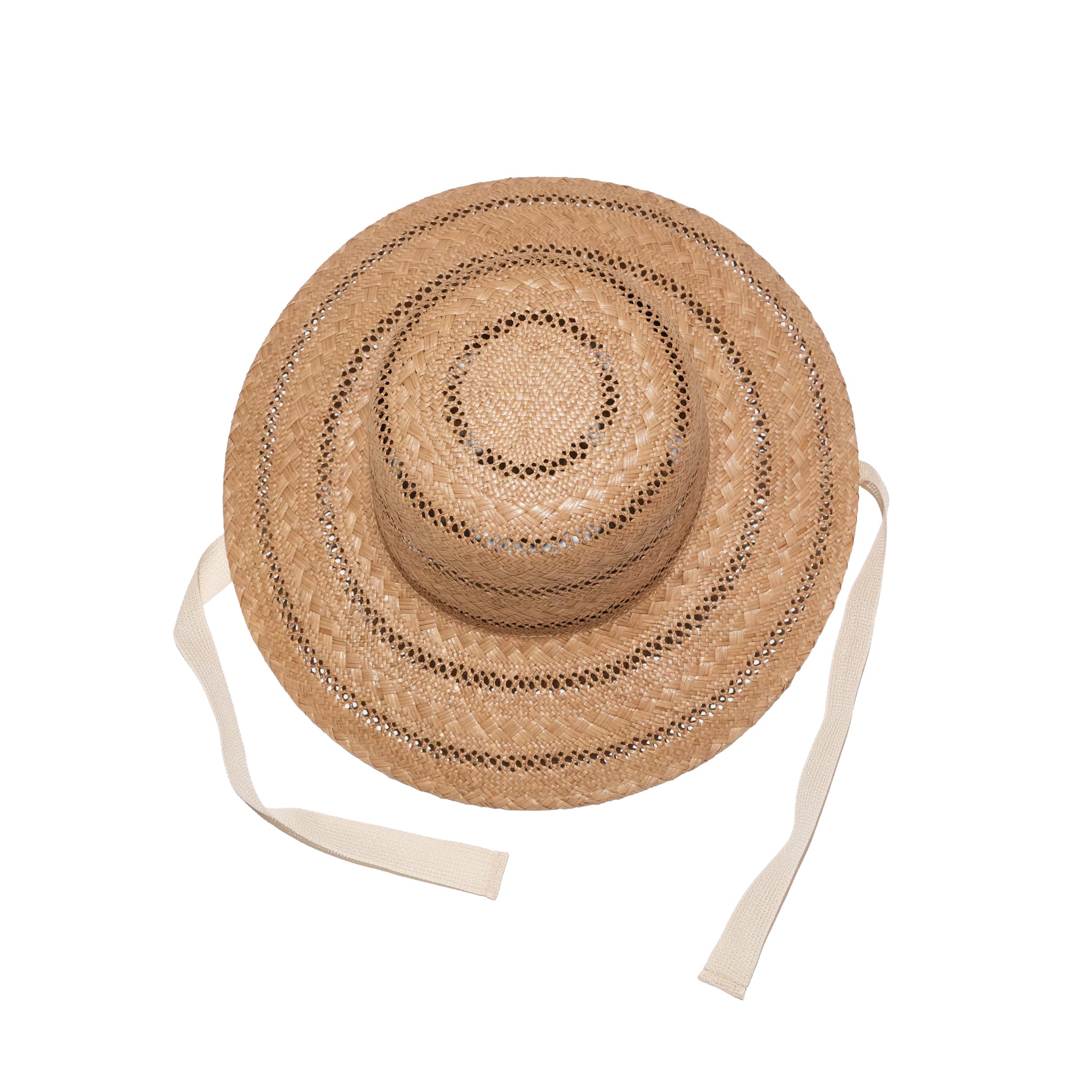 Kampi Border Lace Hat – Natural | RACAL