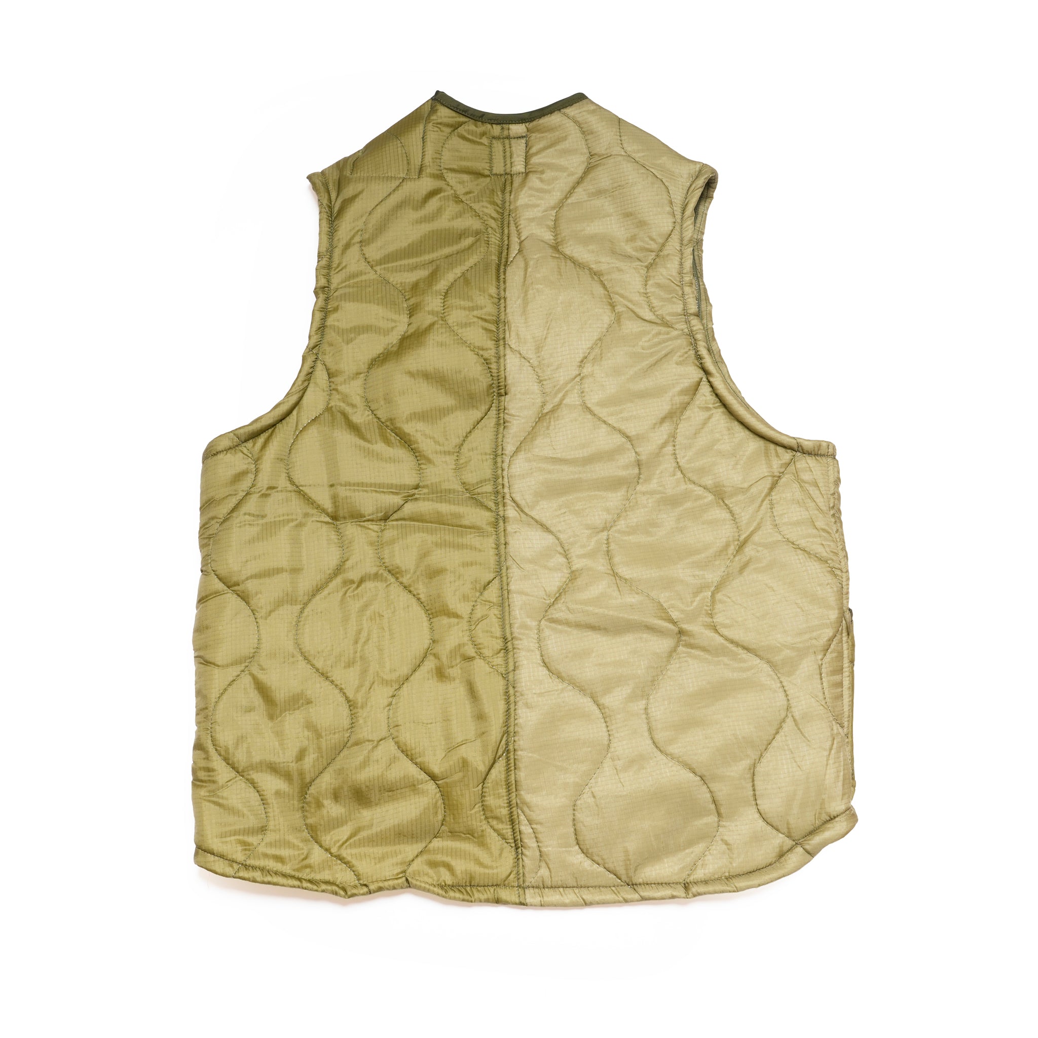 QUILTING VEST | Color_Olive | No_odd2025aw-006【ODDMENT_オッドメント】
