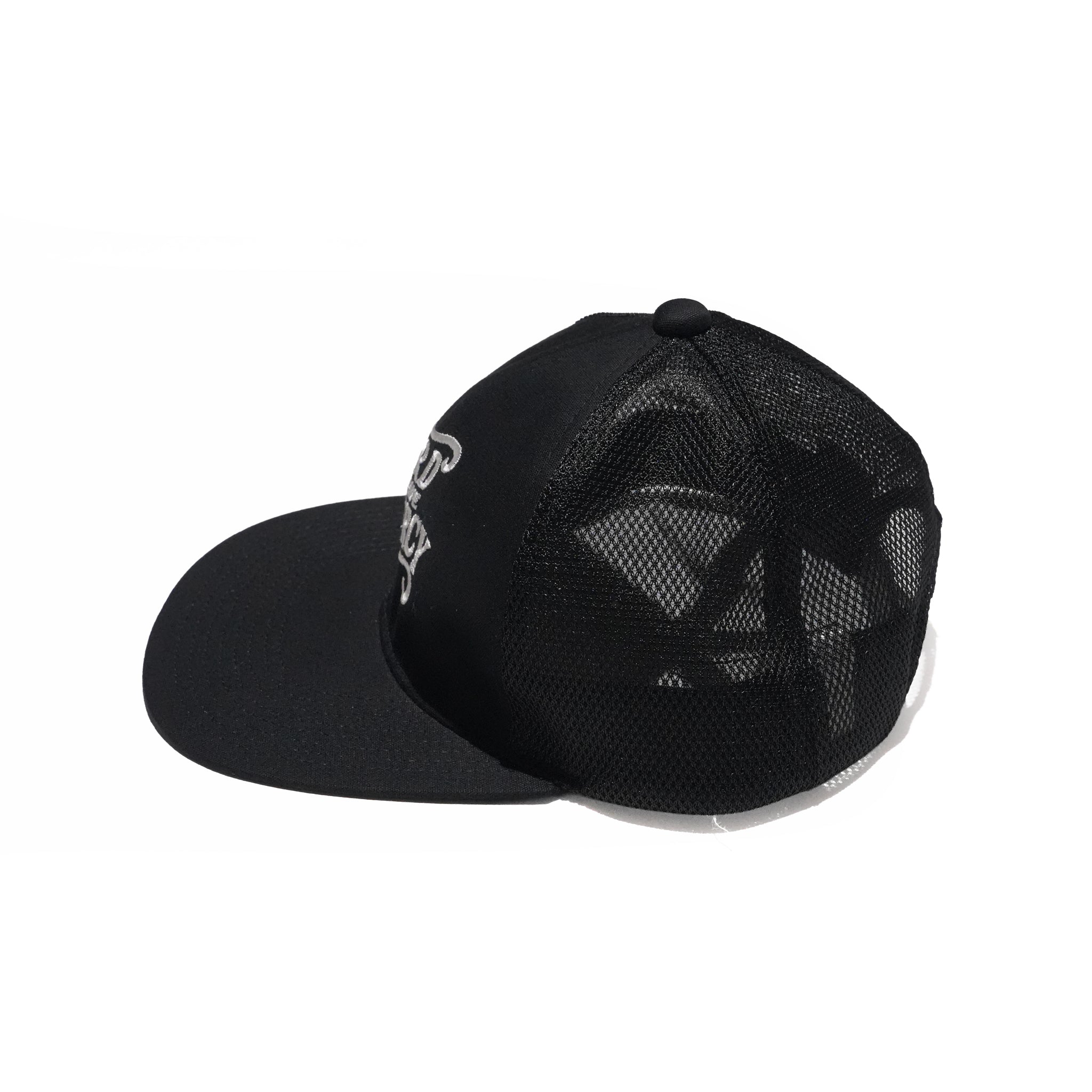 Flat Visor Mesh Cap – Black | RACAL