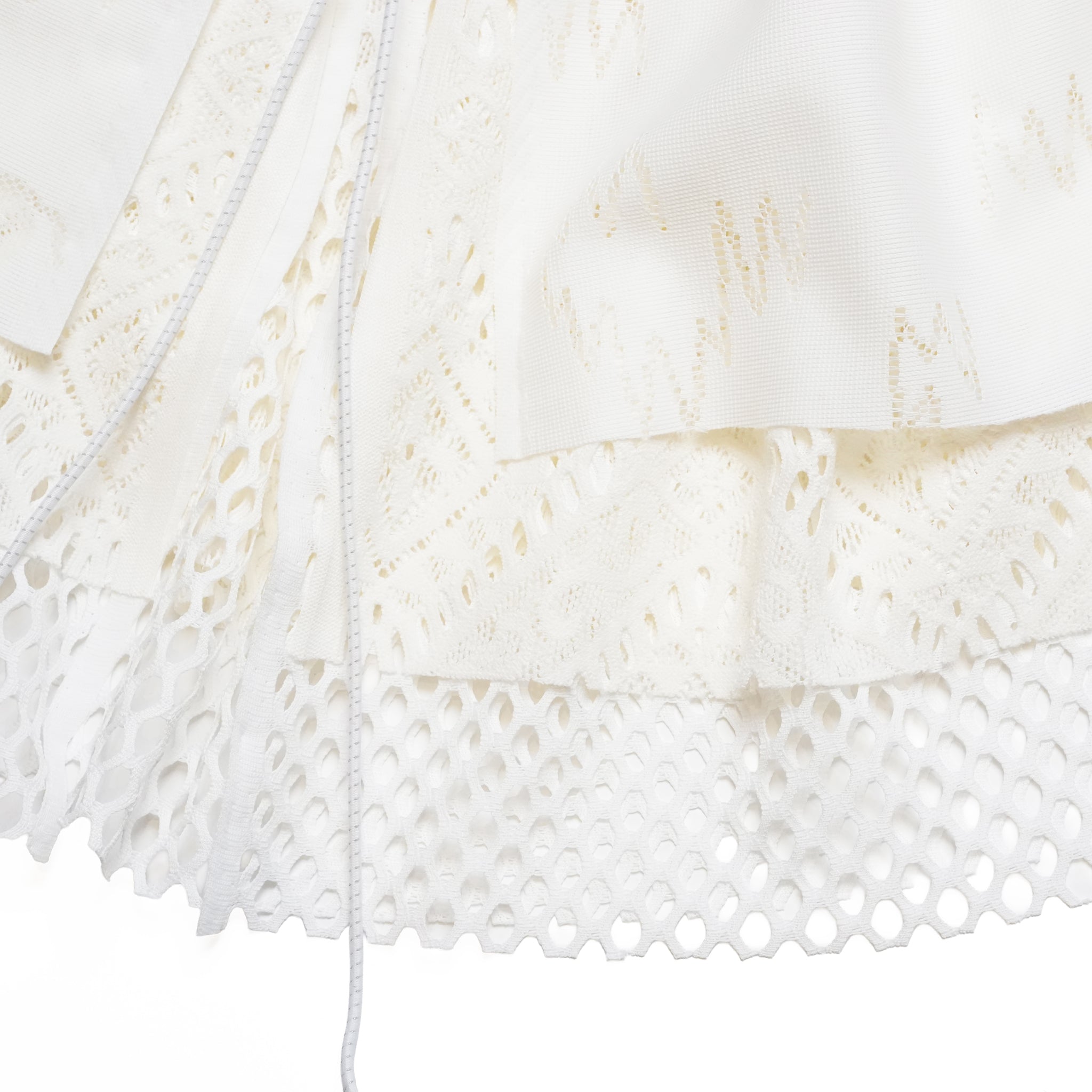 Frill Collar and Wrap Tutu Skirt– White | BEDSIDEDRAMA