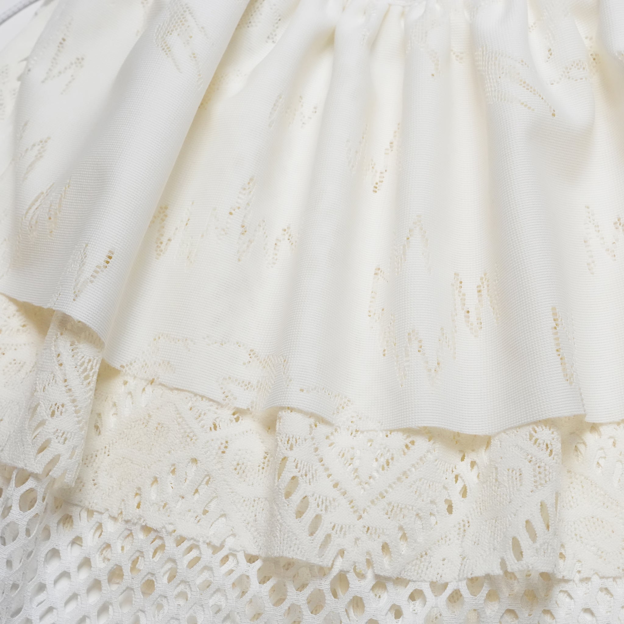 Frill Collar and Wrap Tutu Skirt– White | BEDSIDEDRAMA