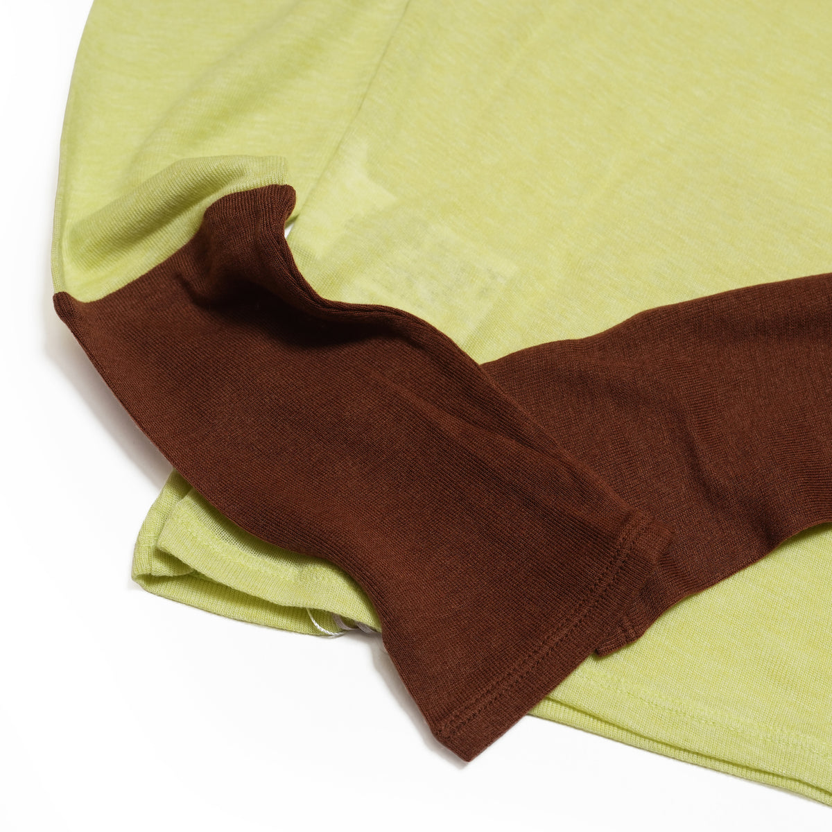 front button turtleneck – Lime | WHYTO