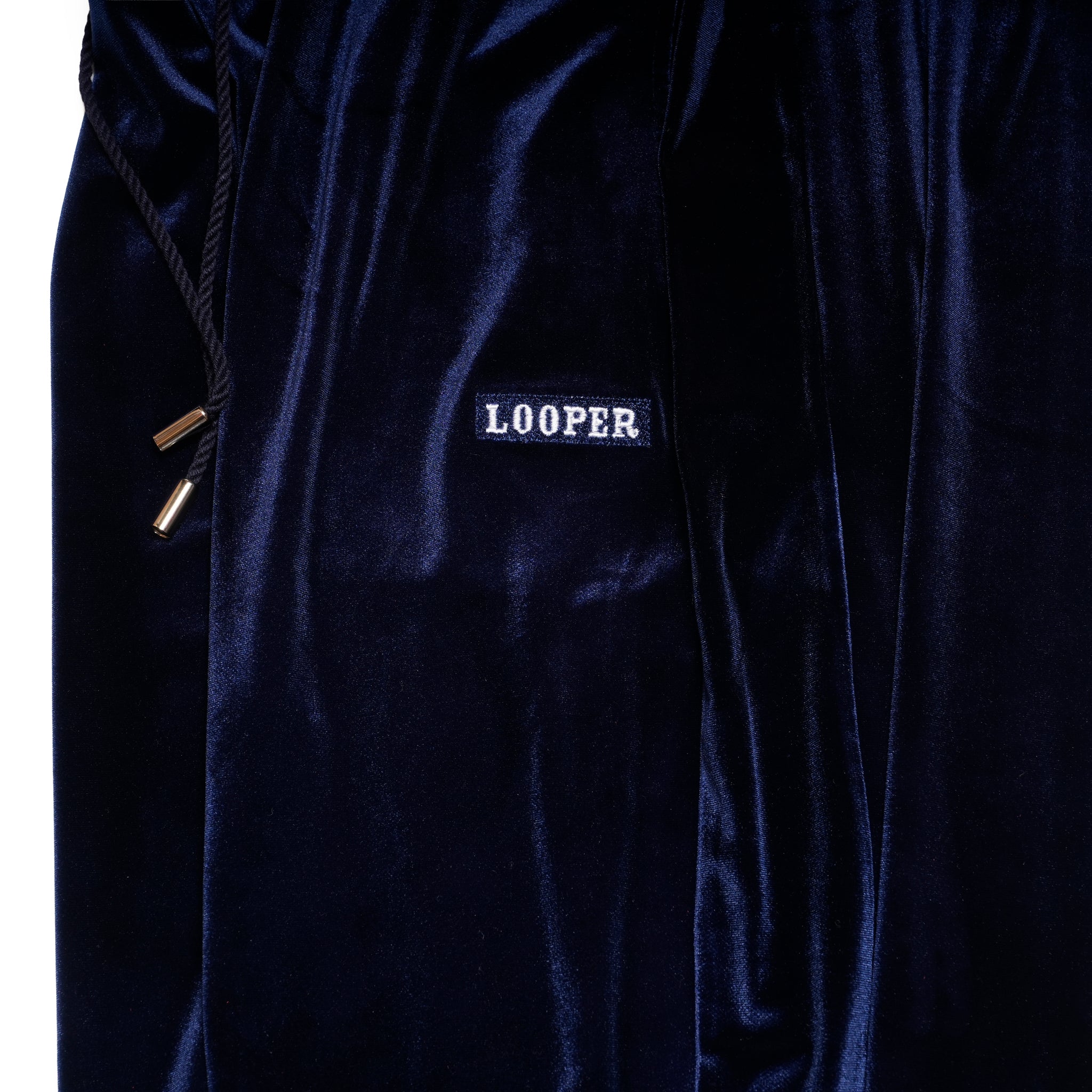Velor Pants | Color_Navy | No_L-PA-004_navy【Looper_ルーパー】