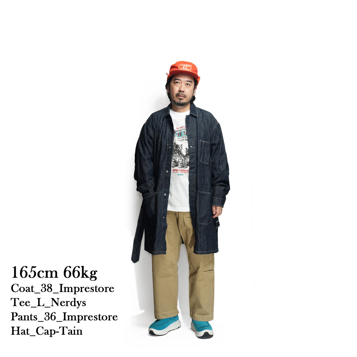 Mario-6.5oz – Blue Denim Onewash | IMPRESTORE