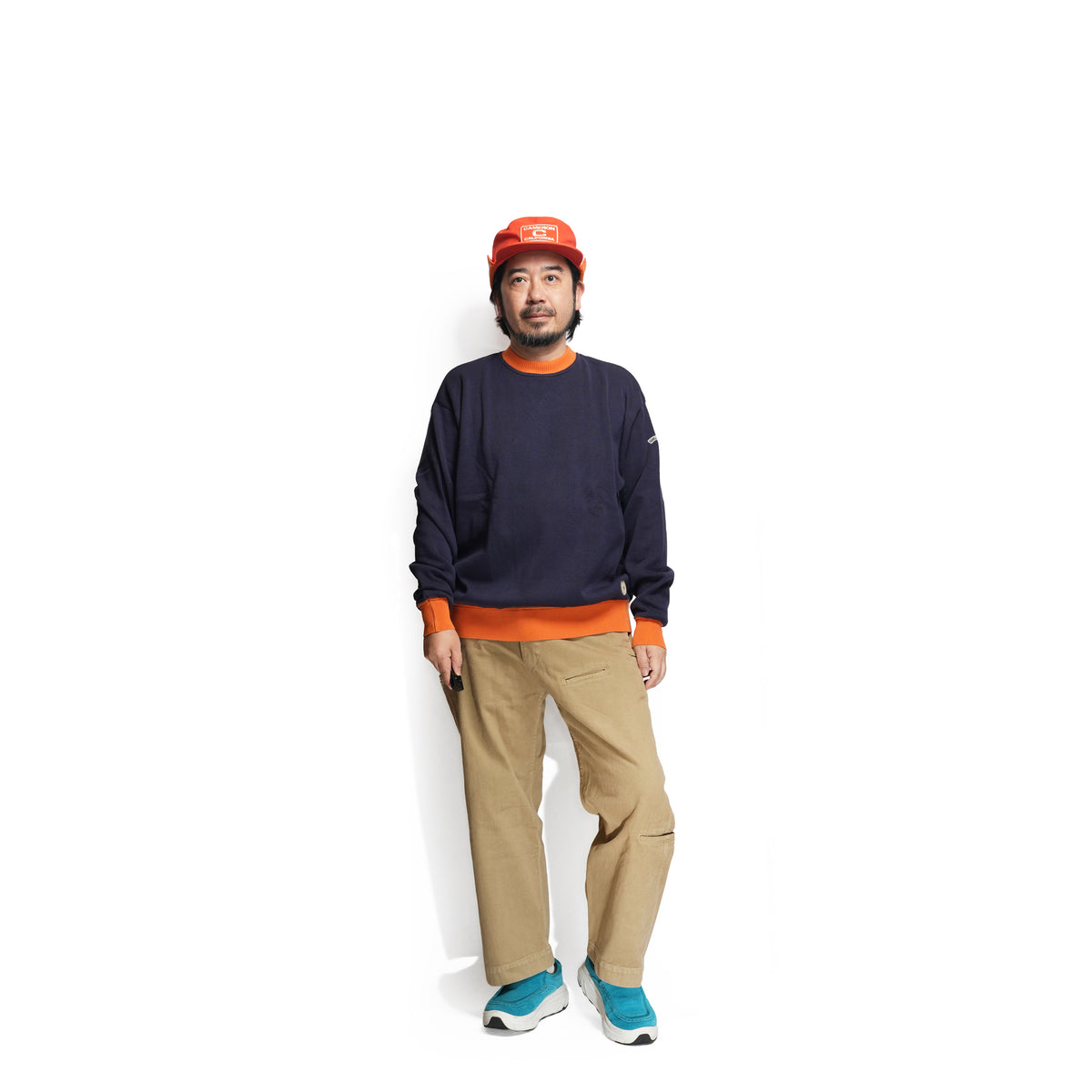 LE PULL – Marine / Abricot | KANELL INDUSTRIEL | 入荷予定アイテム