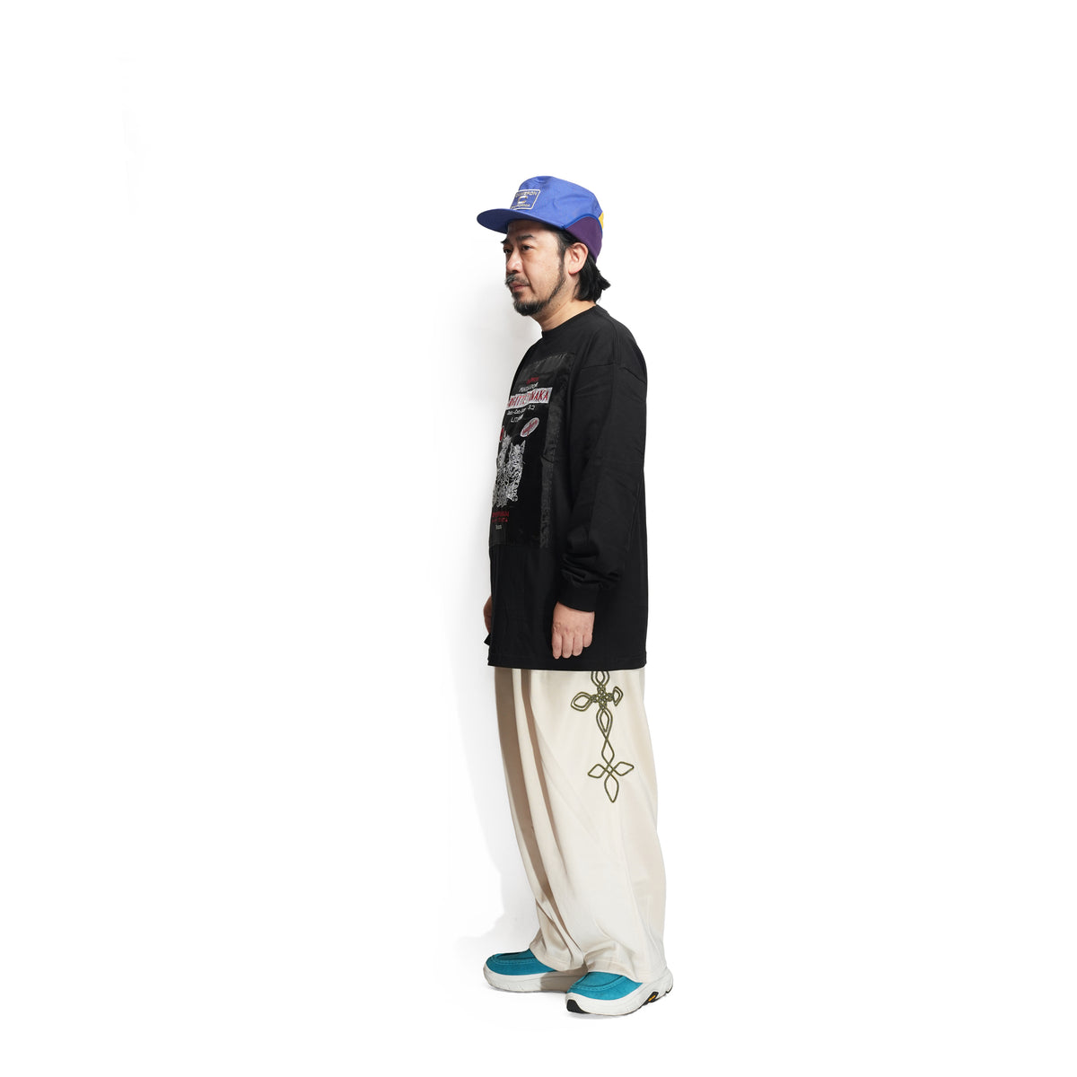 Brigitte Tanaka×The NERDYS CATS L/S – Black | NERDYS