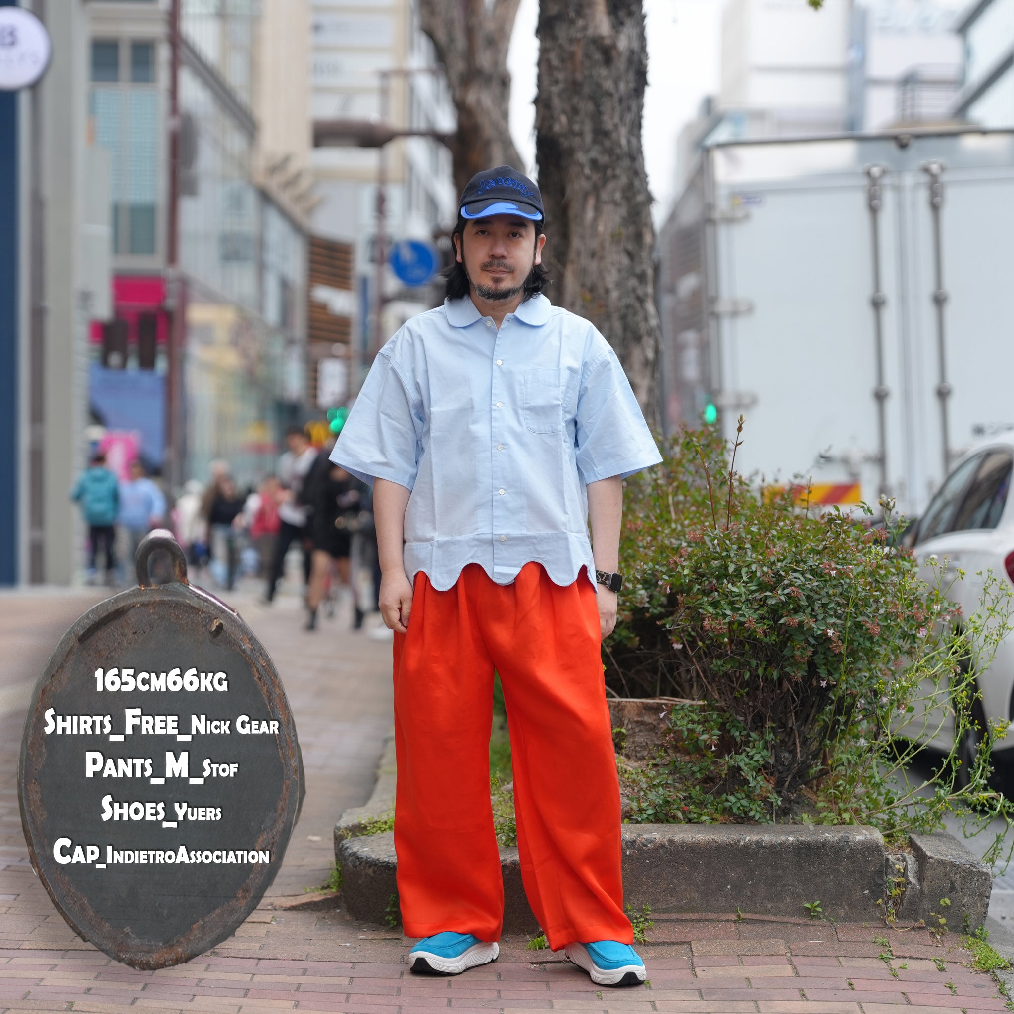 TRIPLE TUCK LINEN PANTS– Red | STOF