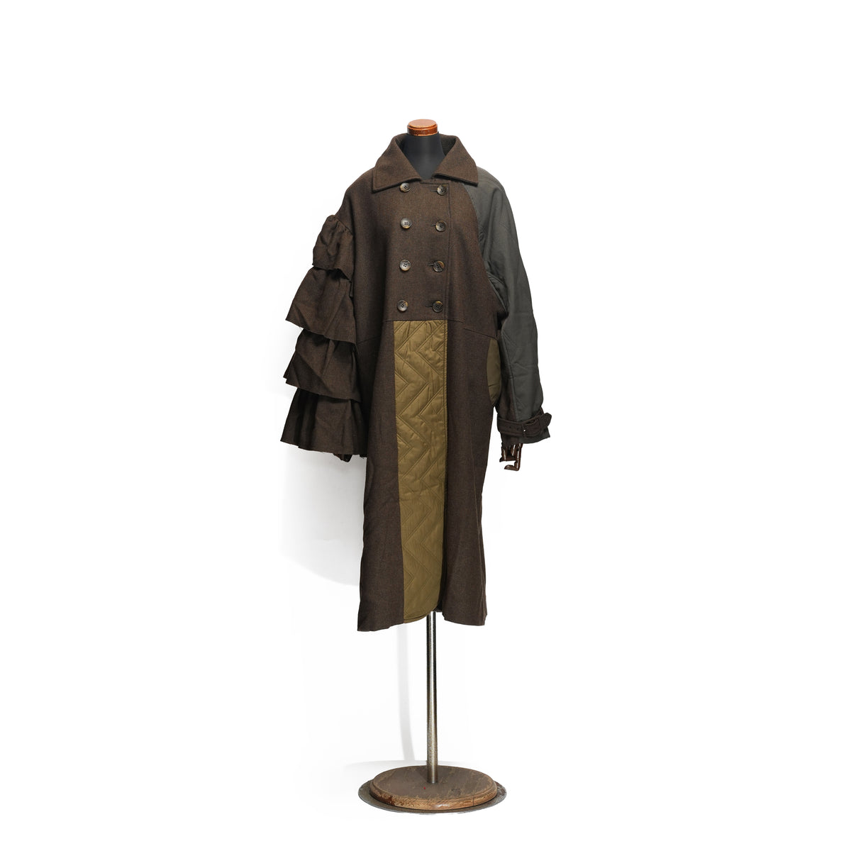 Dreamin' Mix Wide Coat – Khaki | BEDSIDEDRAMA