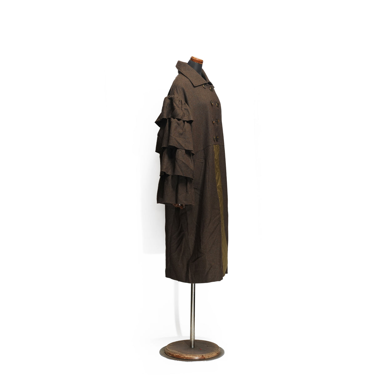 Dreamin' Mix Wide Coat – Khaki | BEDSIDEDRAMA