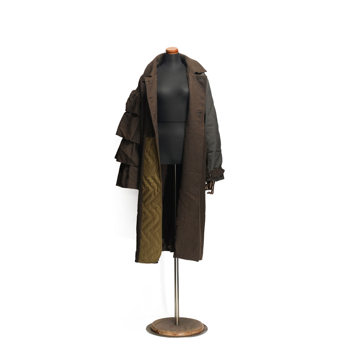 Dreamin' Mix Wide Coat – Khaki | BEDSIDEDRAMA