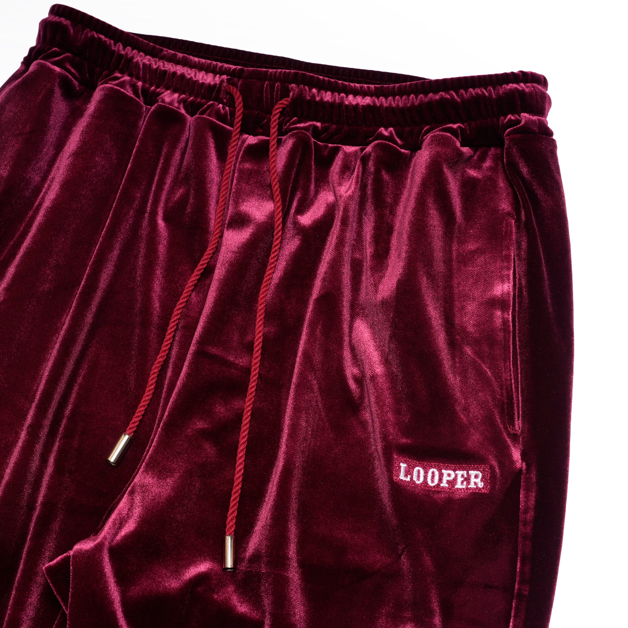 Velor Pants | Color_Wine Purple | No_L-PA-004_wine【Looper_ルーパー】