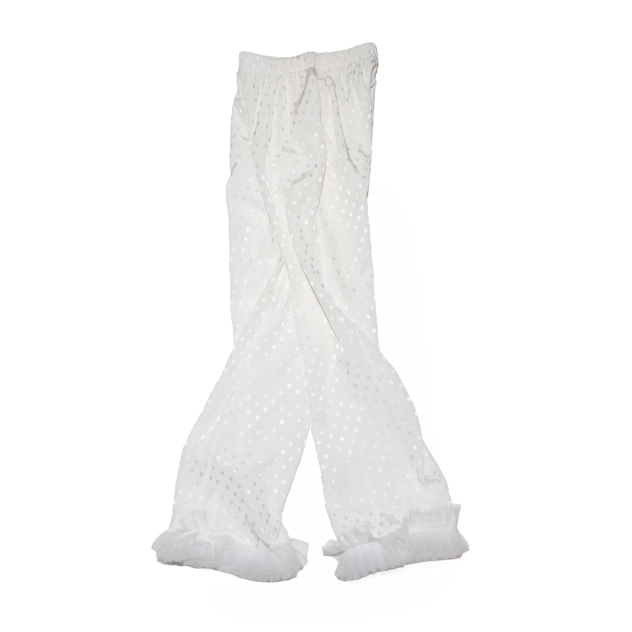 Perle Spot Trousers – White | SISTER JANE