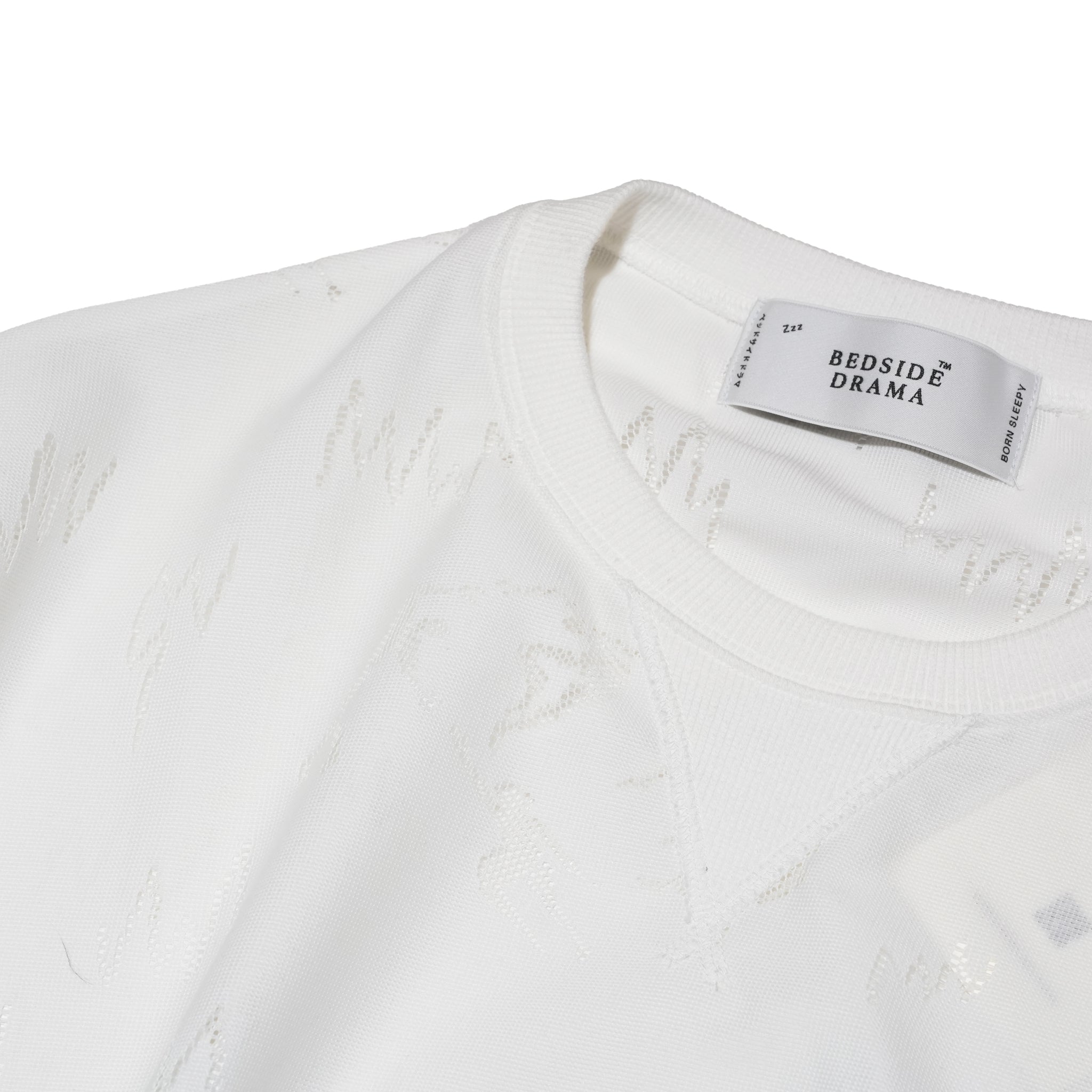Dancing Lace Pullover– White | BEDSIDEDRAMA