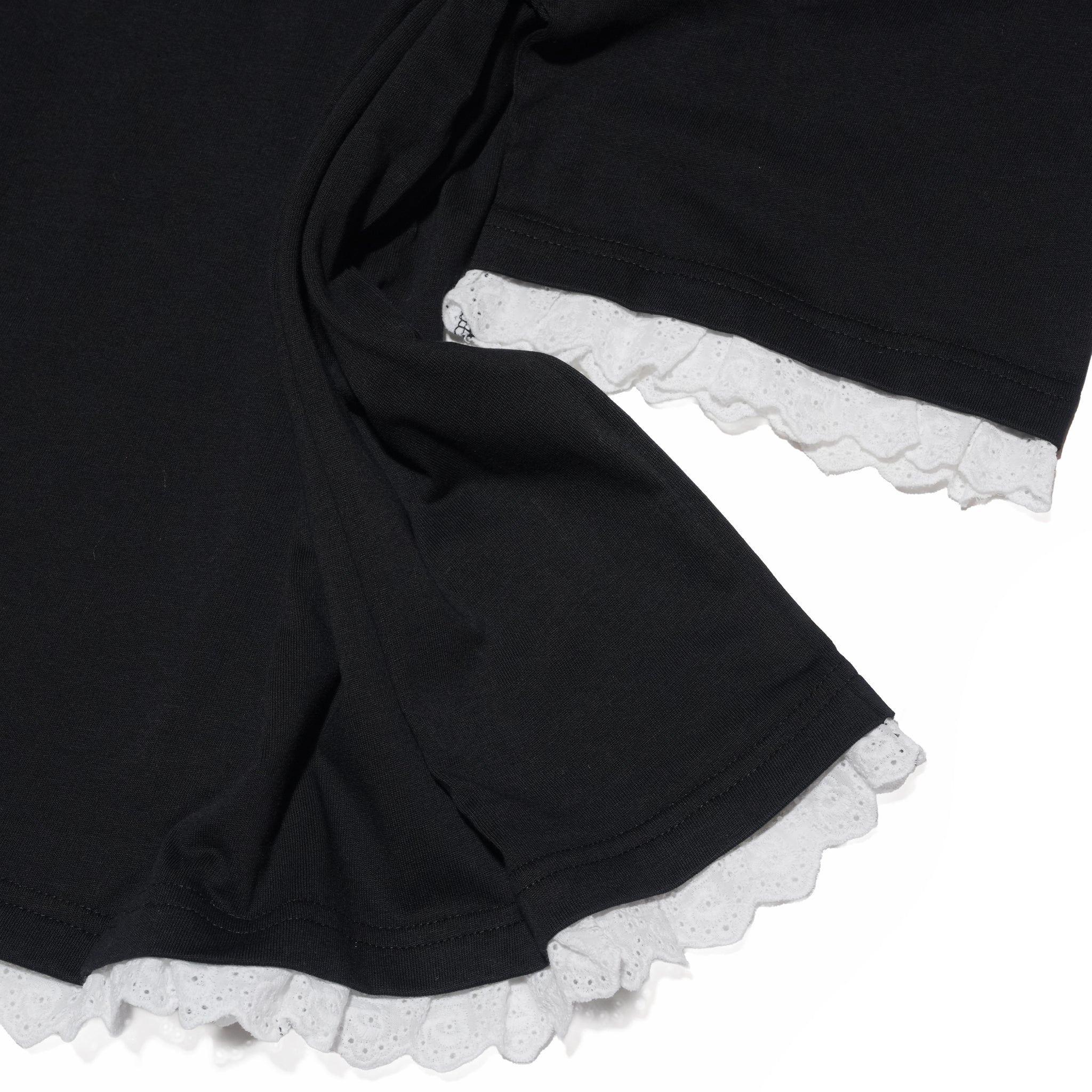 Aube Trim T-shirt – Black | SISTER JANE