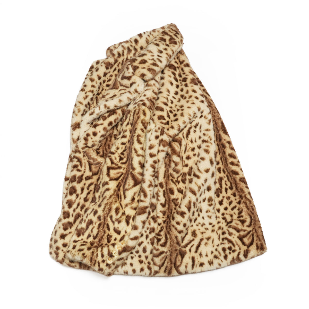 MICK Leopard Faux Fur Blazer Jacket – Leopard | MOLLIOLLI