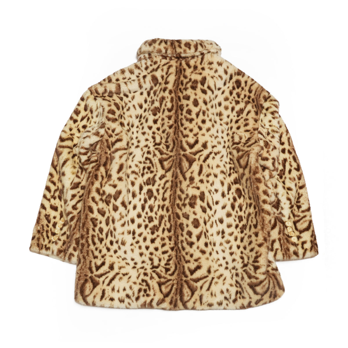 MICK Leopard Faux Fur Blazer Jacket – Leopard | MOLLIOLLI
