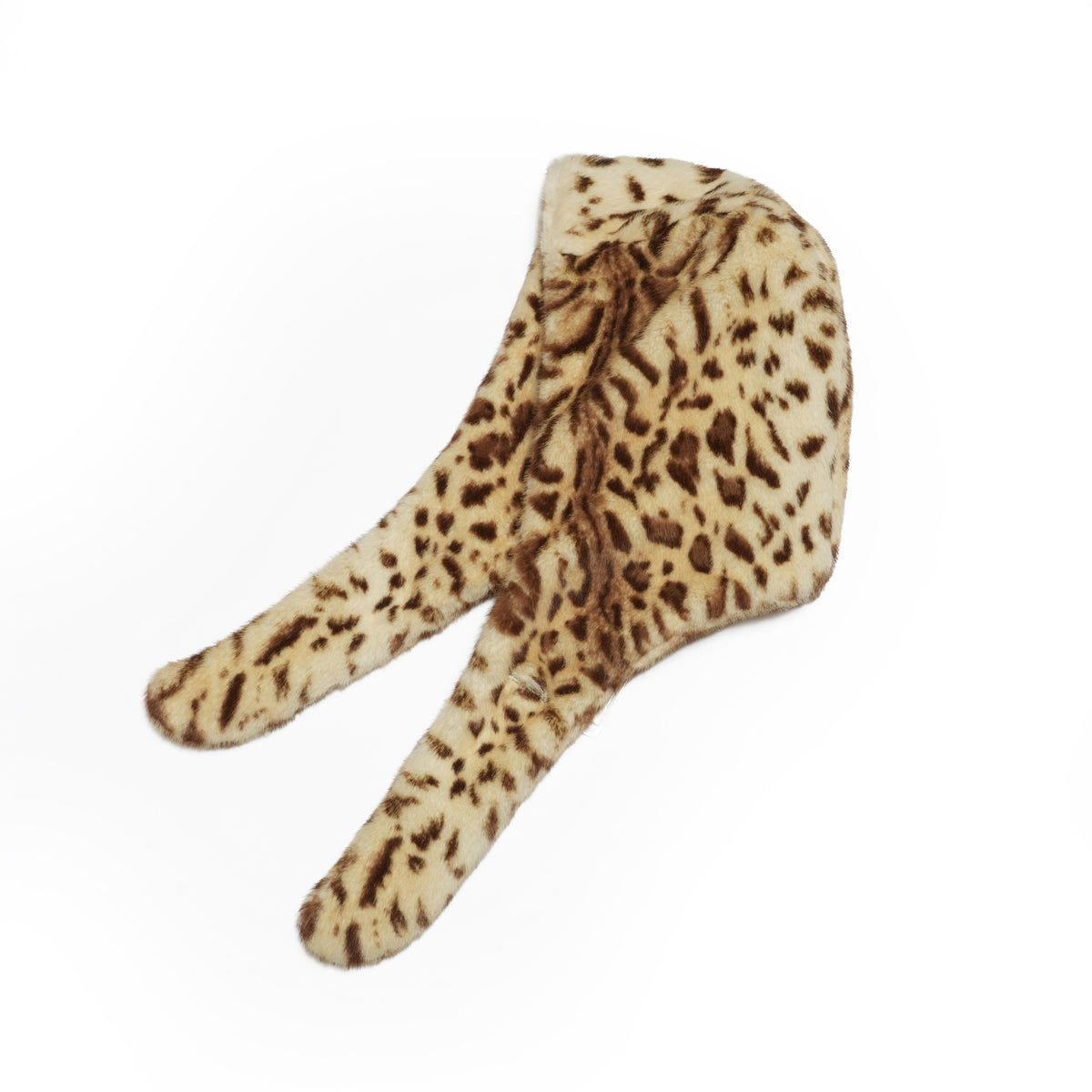 ORLA Faux Fur Pull-Through Balaclava – Leopard | MOLLIOLLI