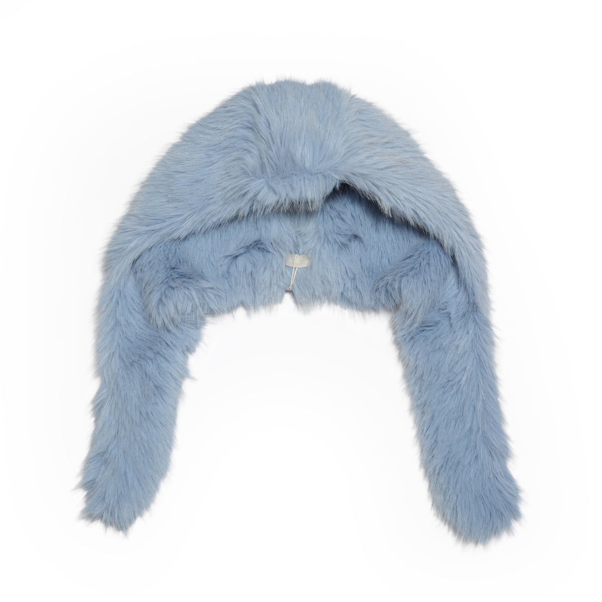 ORLA Faux Fur Pull-Through Balaclava – ice-blue | MOLLIOLLI