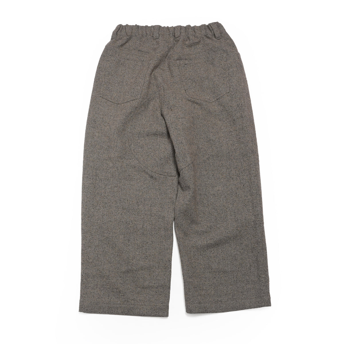 Wool Blend Tweed Double-Knee Painter's Work Pants <#grayge> | 〼〼 MASU MASU