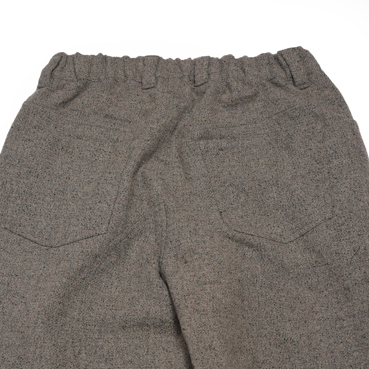 Wool Blend Tweed Double-Knee Painter's Work Pants <#grayge> | 〼〼 MASU MASU