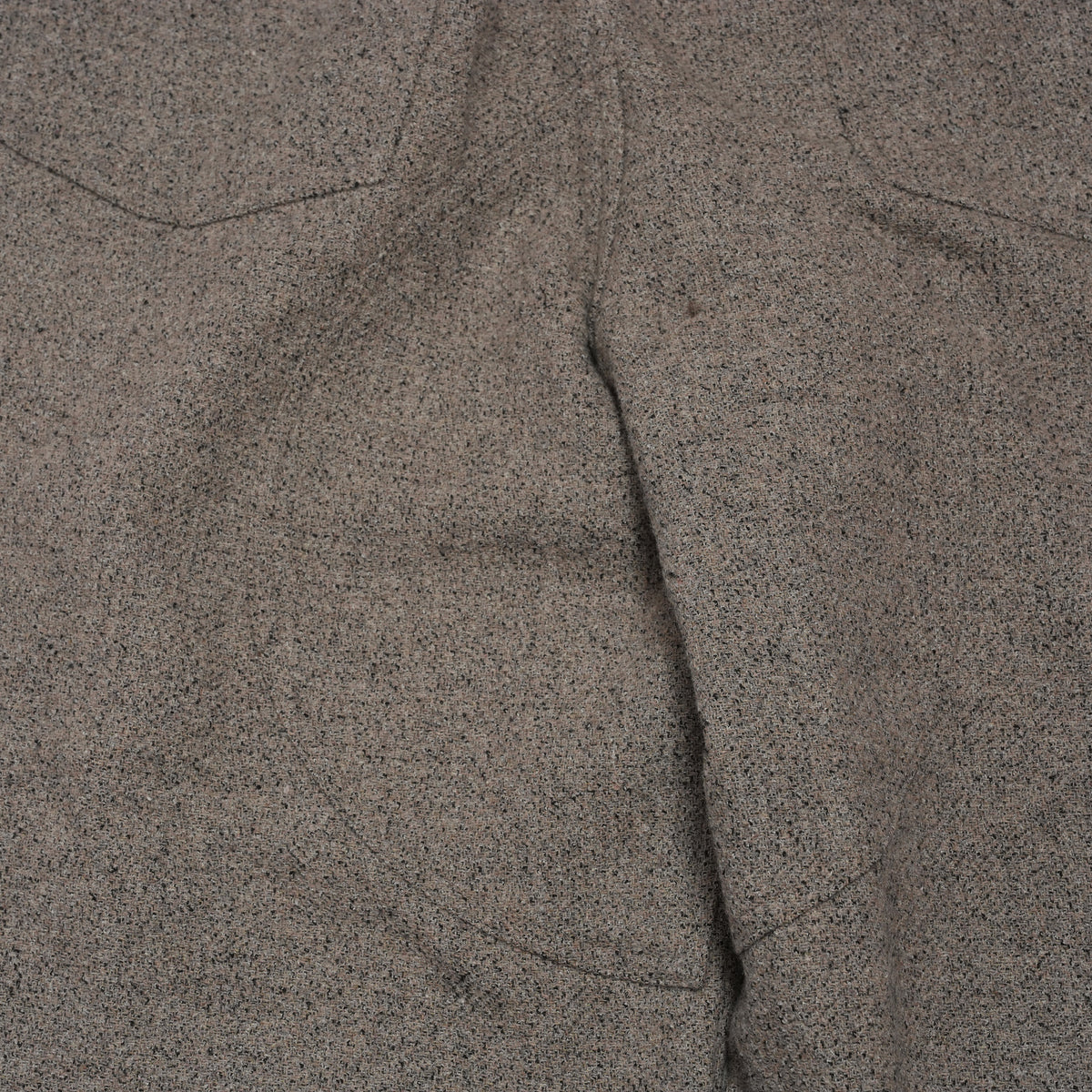 Wool Blend Tweed Double-Knee Painter's Work Pants <#grayge> | 〼〼 MASU MASU